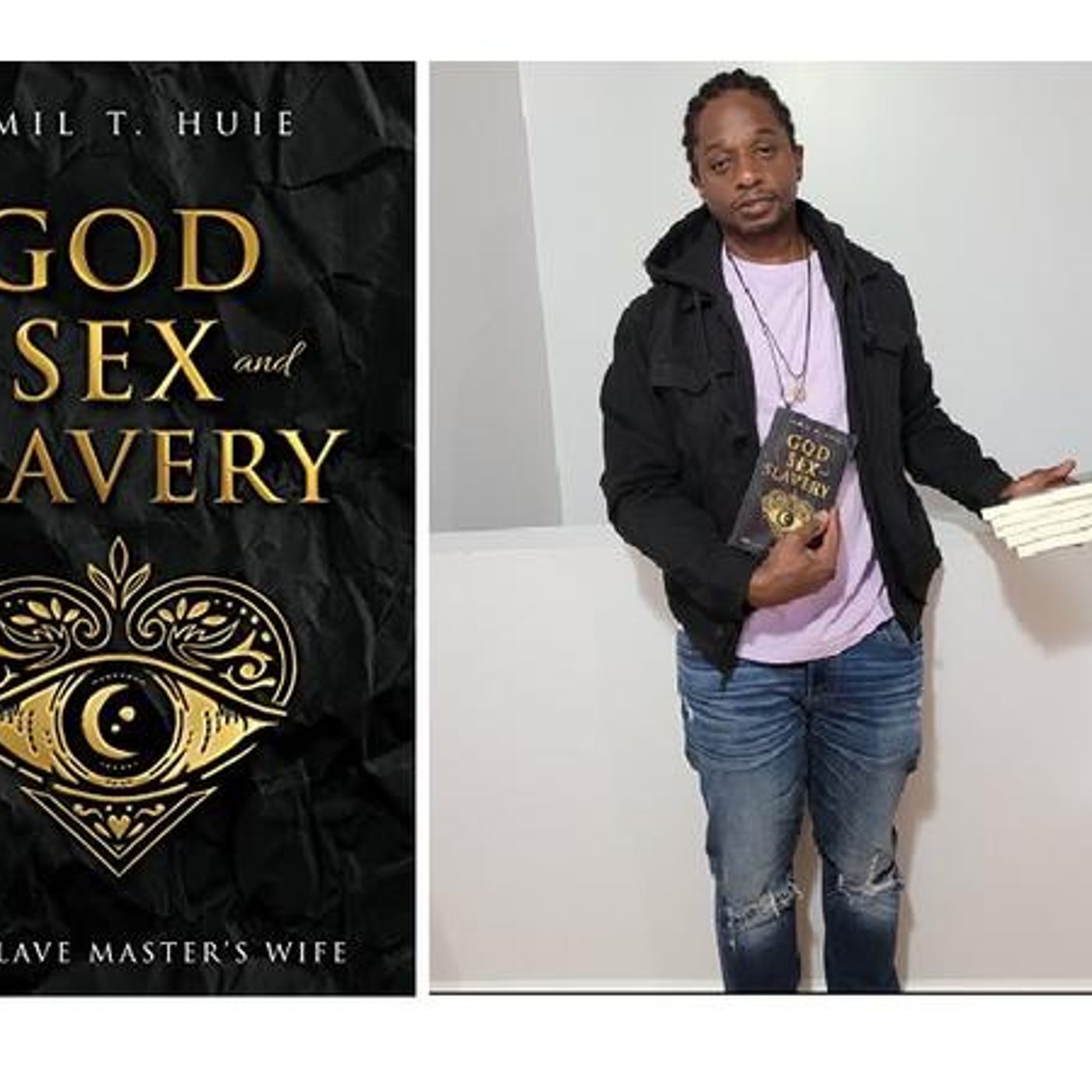 Author and Poet Jamil Huie talks #GodSexandSlavery on #ConversationsLIVE episode artwork