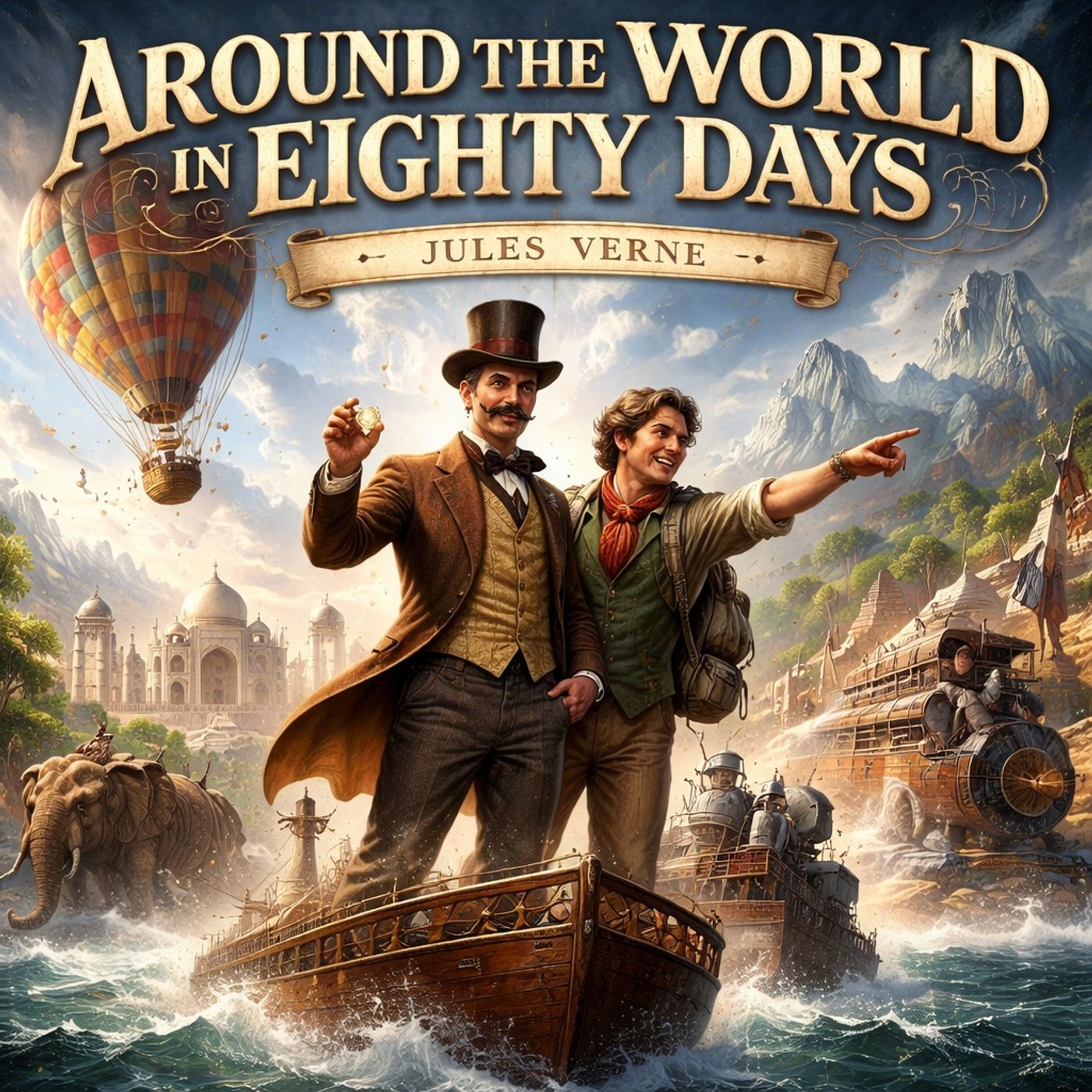 Around The World in Eighty Days podcast artwork