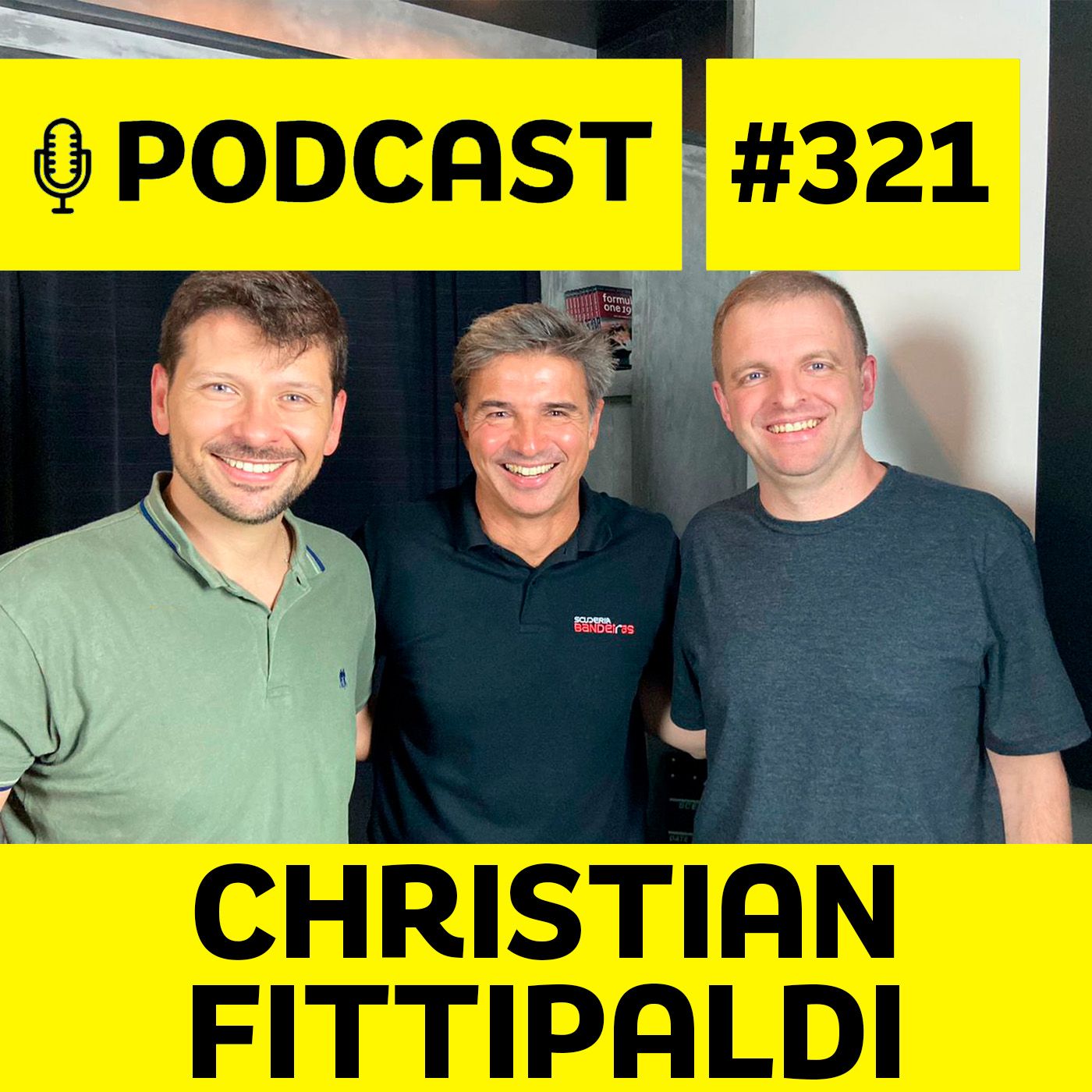 Podcast #321 - Christian Fittipaldi fala de família, momento da F1, Stock Car, NASCAR e mais