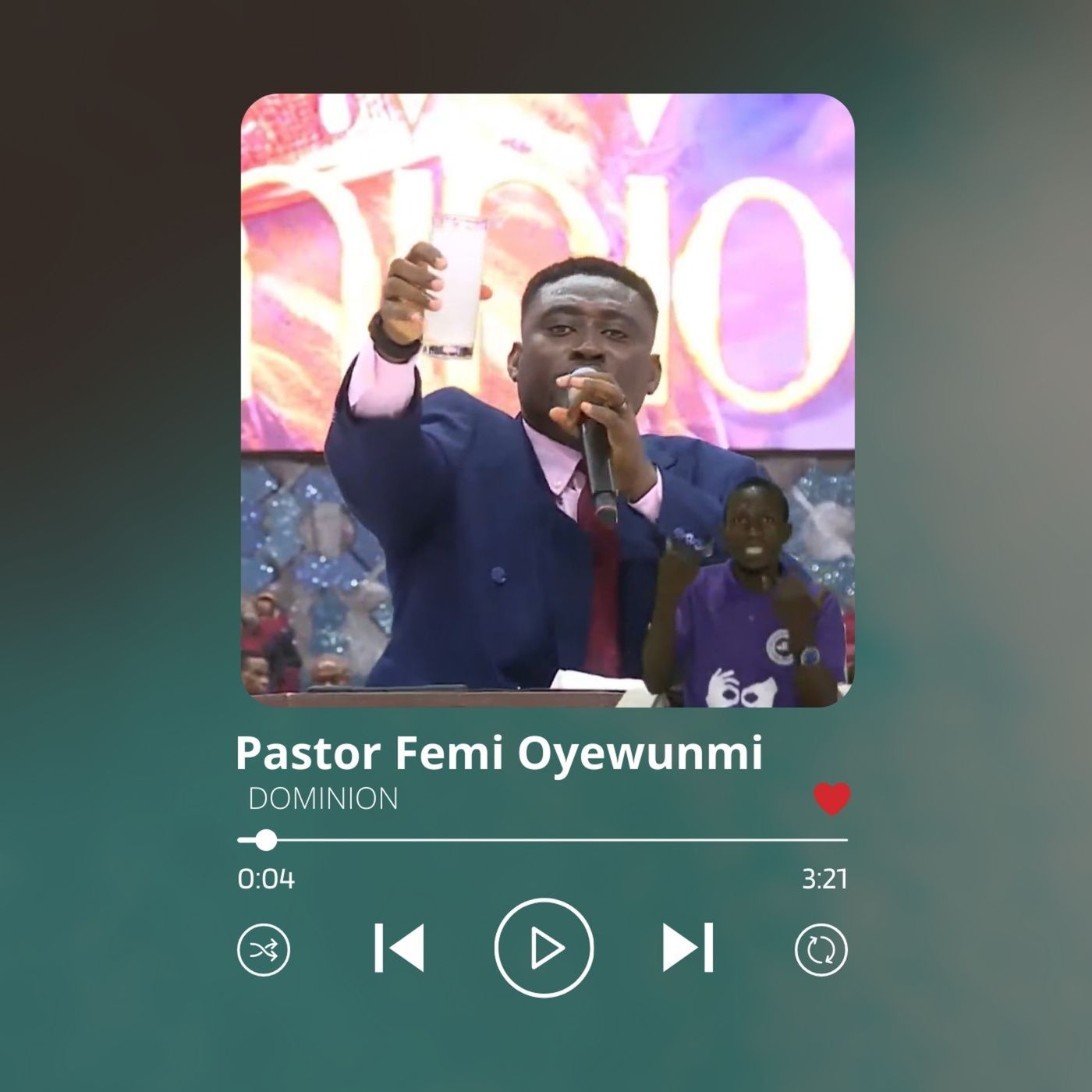 Pastor Femi Oyewunmi Ministration at October Holy Ghost Service | DOMINION episode artwork