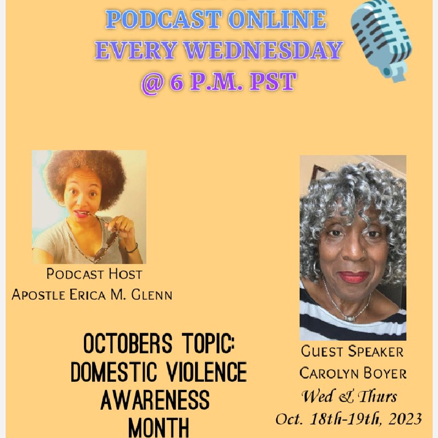 Real talk with Apostle Erica M. Glenn