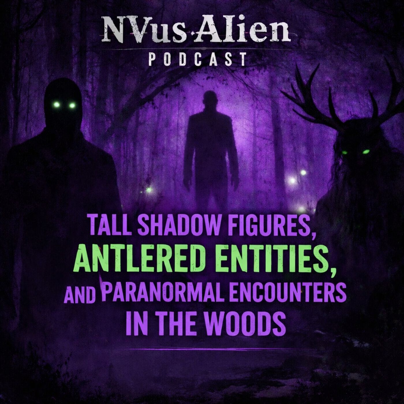 Tall Shadow Figures, Antler Entities and Paranormal Encounters in the Woods
