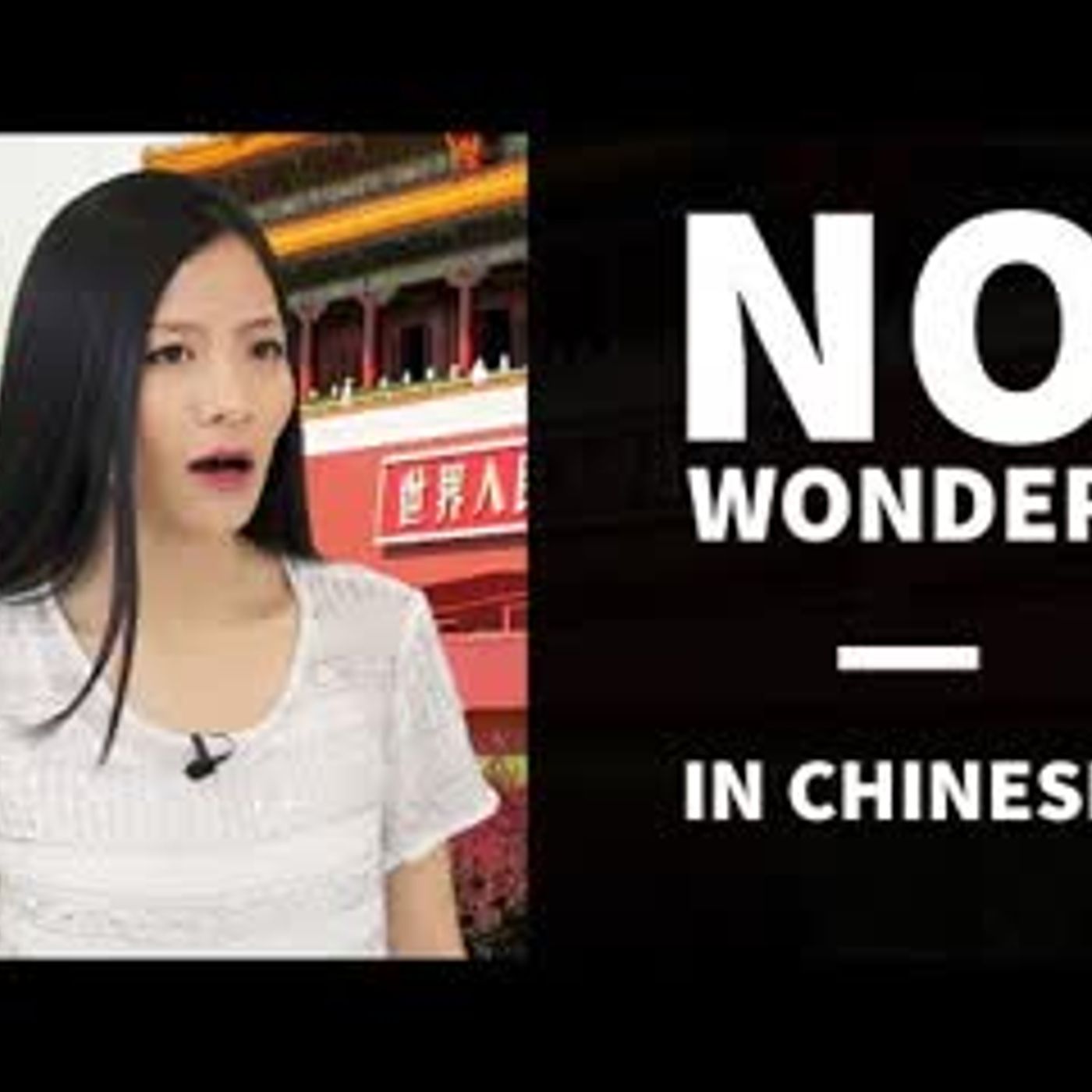 No Wonder in Chinese   Chinese Speaking & Conversation - ChineseFor.Us episode artwork