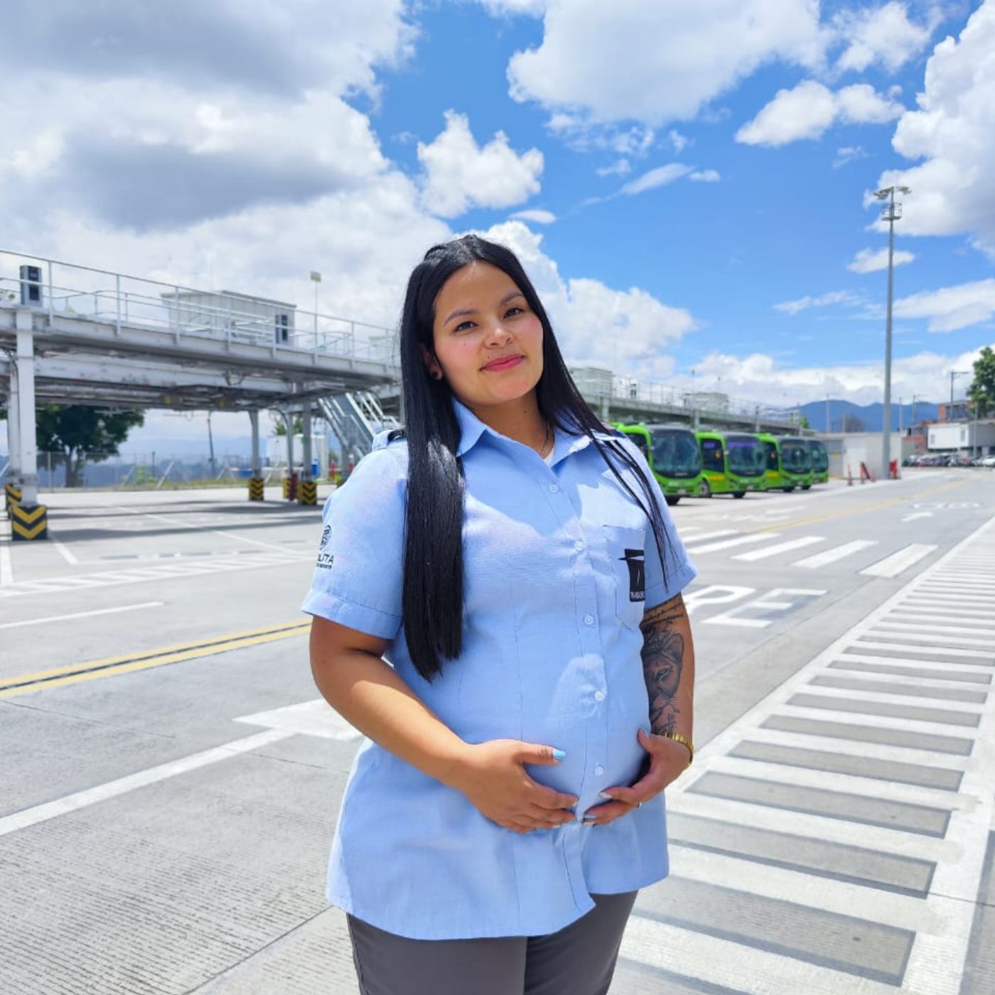 Liliana Navarro espera su primer hijo