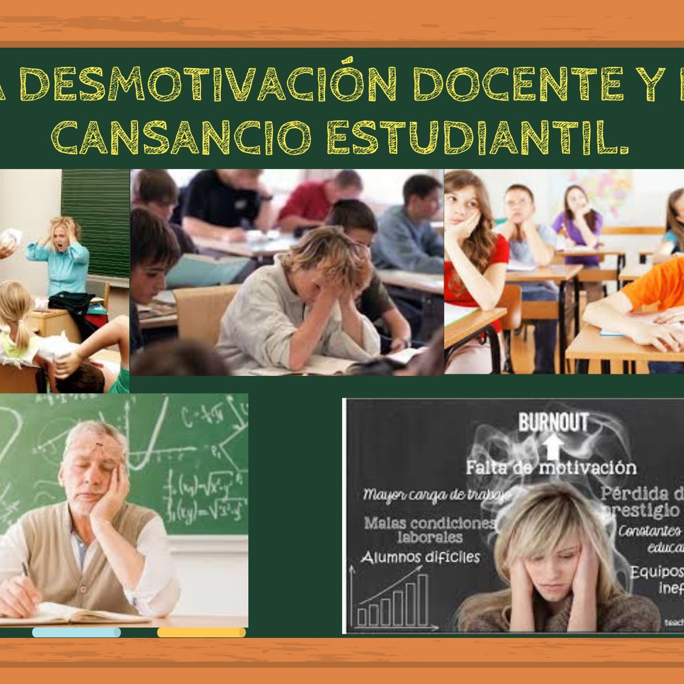 La desmotivación docente