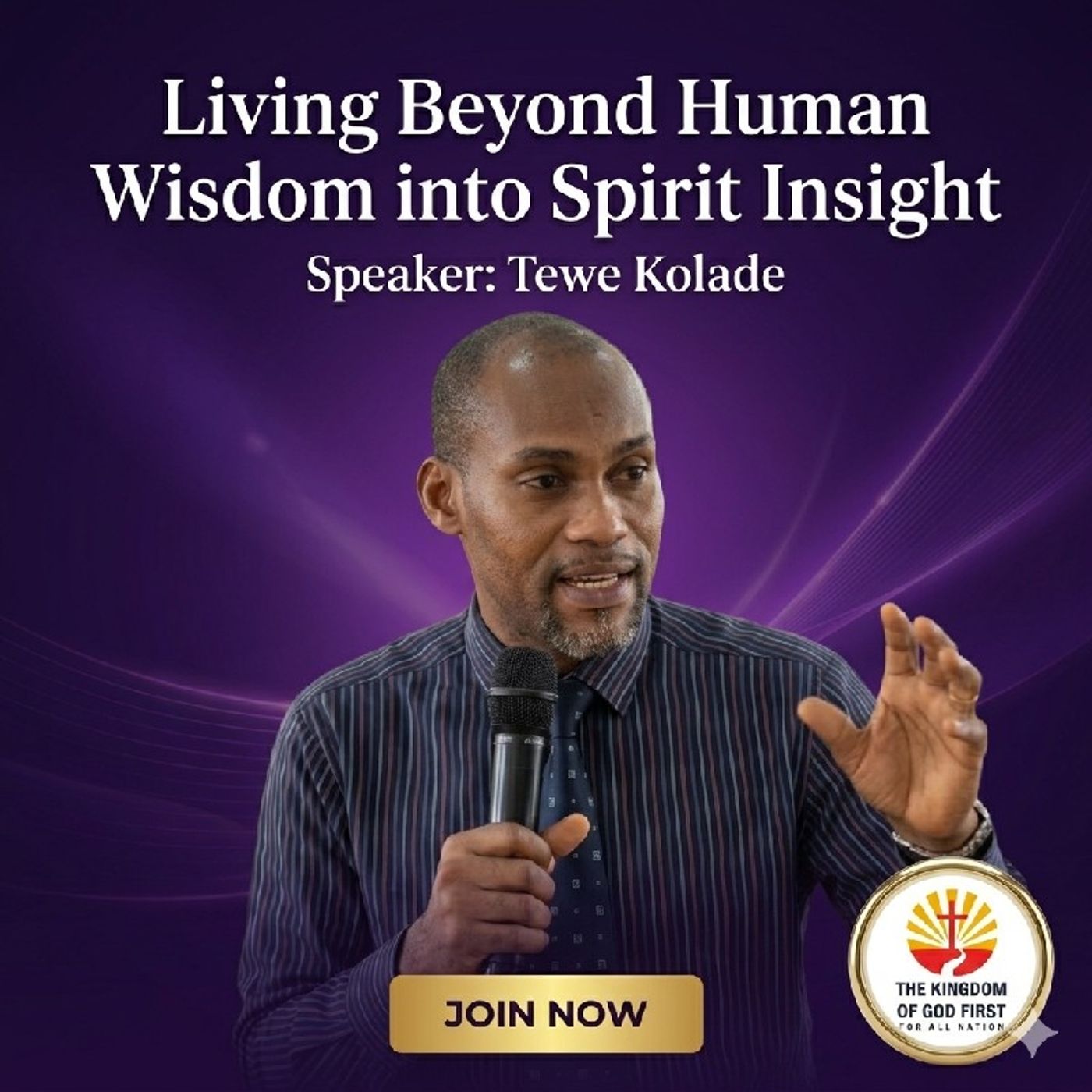 LIVING BEYOND HUMAN WISDOM INTO SPIRIT INSIGHT episode artwork