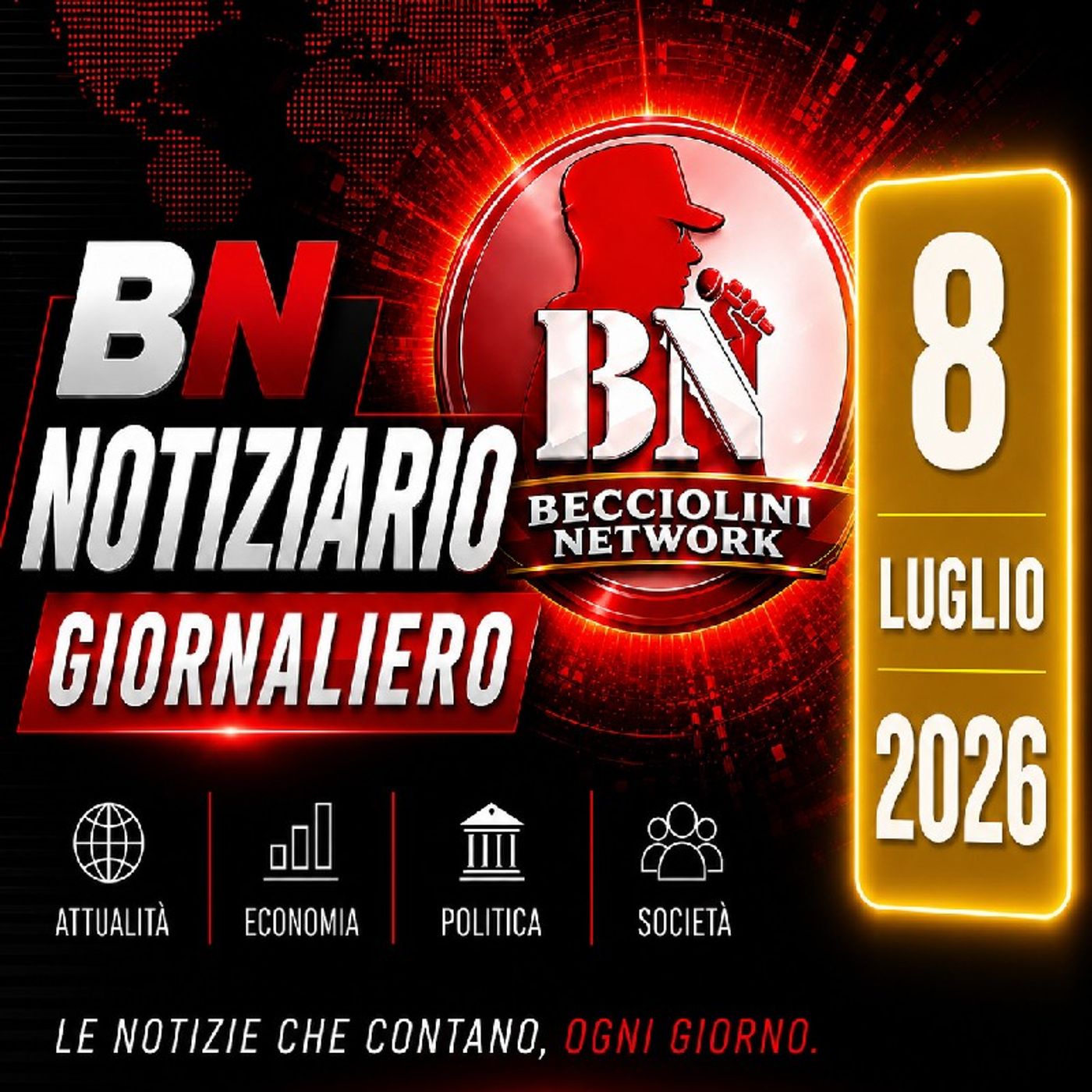 CAPIRE PRIMA DI CREDERE | Notiziario del mattino - del 8 Luglio 2026 episode artwork