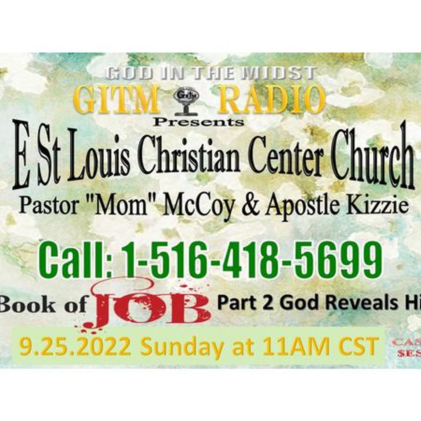 9.25.22 GITM RADIO:ESLCCChurch Svc: Book Of Job Part2:GOD REVEALS HIMSELF episode artwork