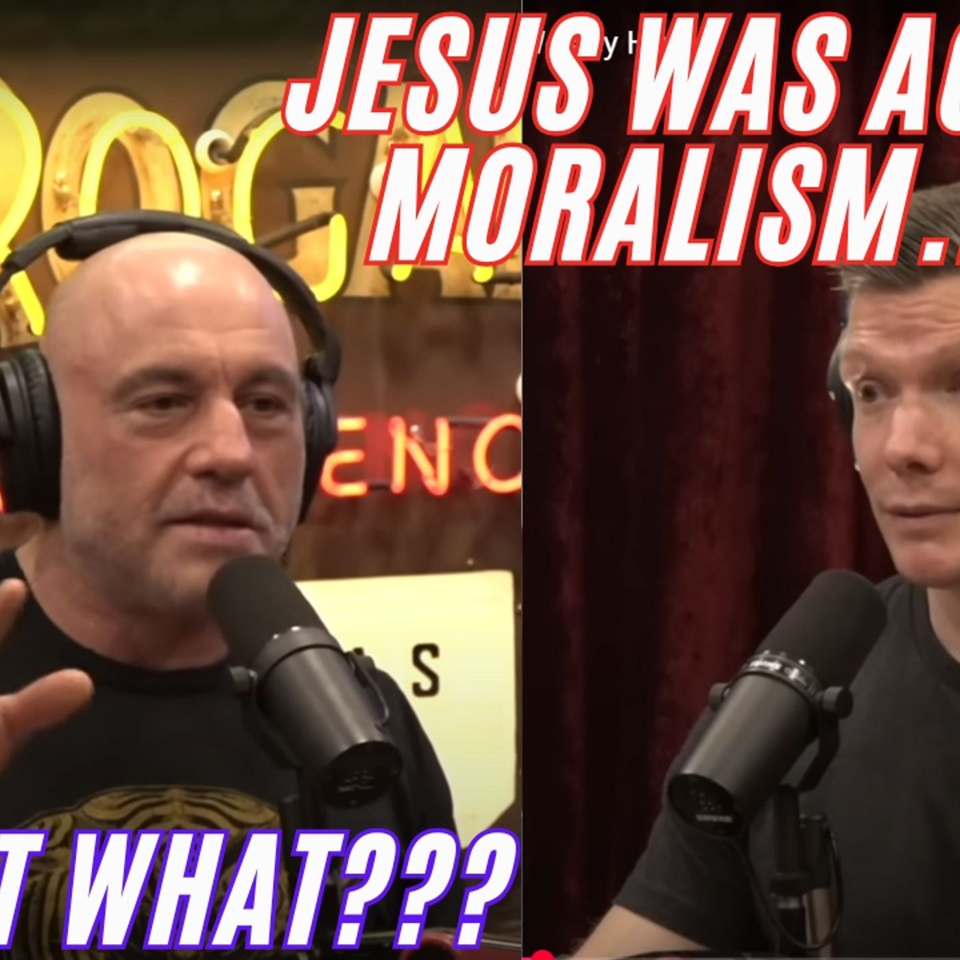 "Jesus Was a Moralist… But Against Moralism?"  Wesley "Huh"ff
