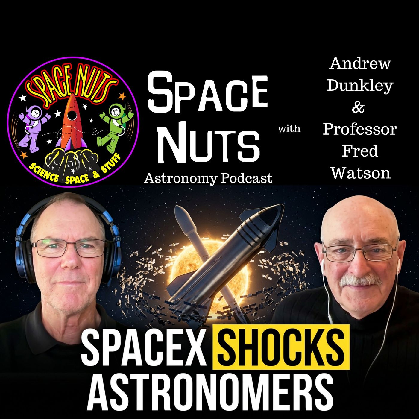 How SpaceX Breaks Satellite Records and What It Means for Earth Orbit Safety episode artwork