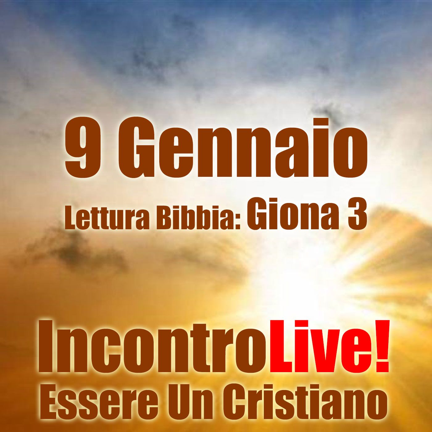 Incontro Live! Essere Un Cristiano