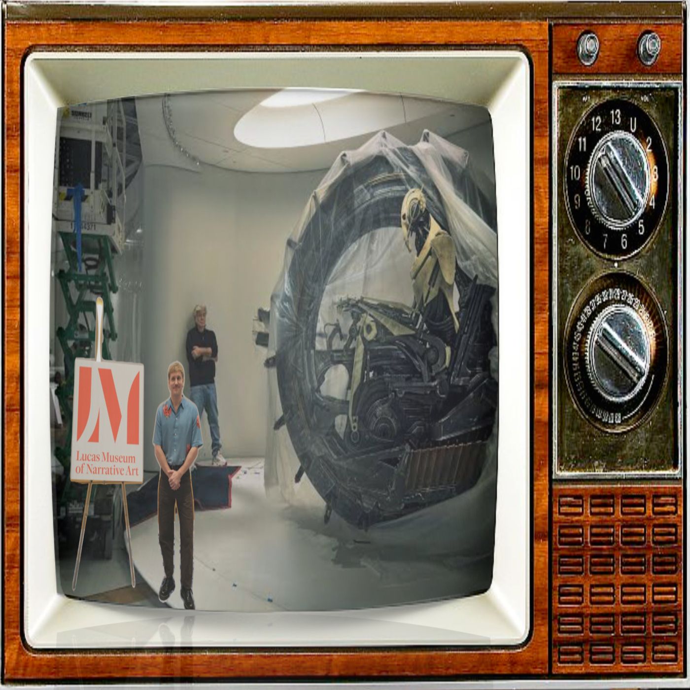 The Curator and the Creator with Ryan Linkof | Lucas Museum of Narrative Art episode artwork