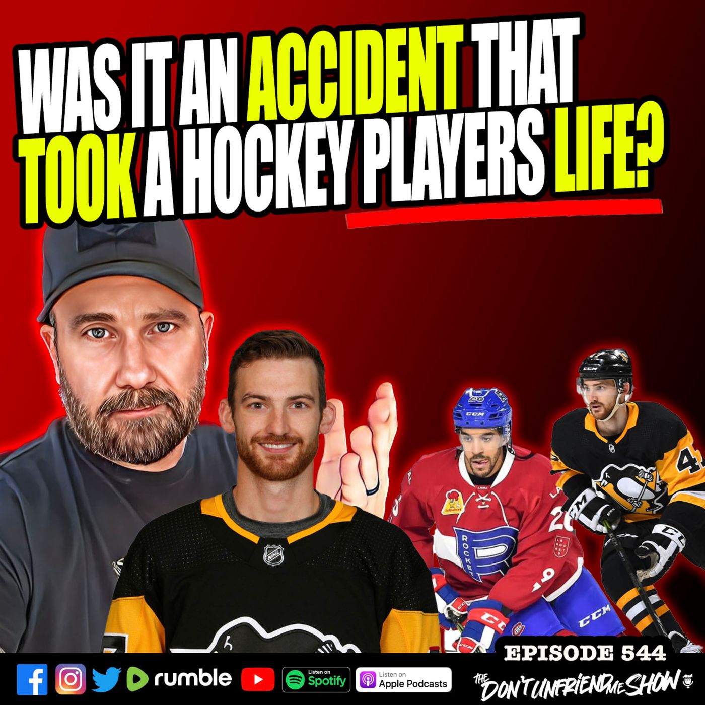 Was It An Accident That Took a Pro-Hockey Players Life On The Ice? episode artwork