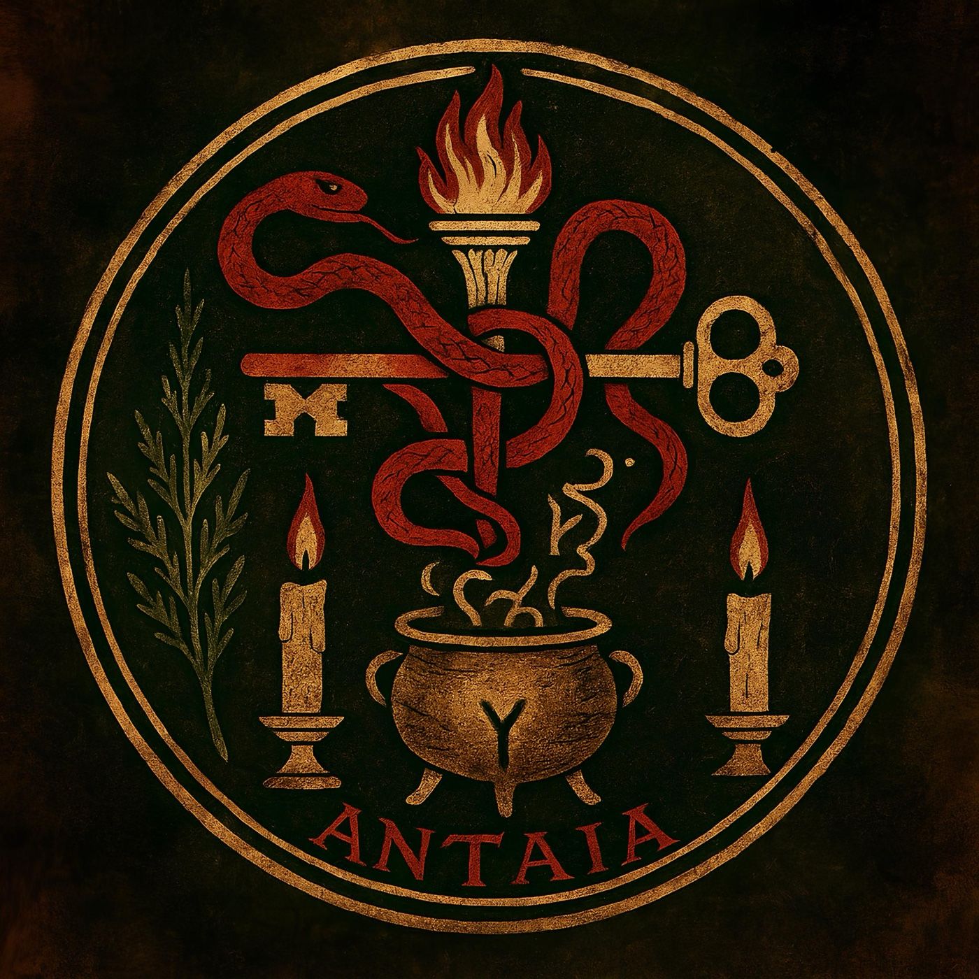 Templo De Antaia Entre Tochas & Orações