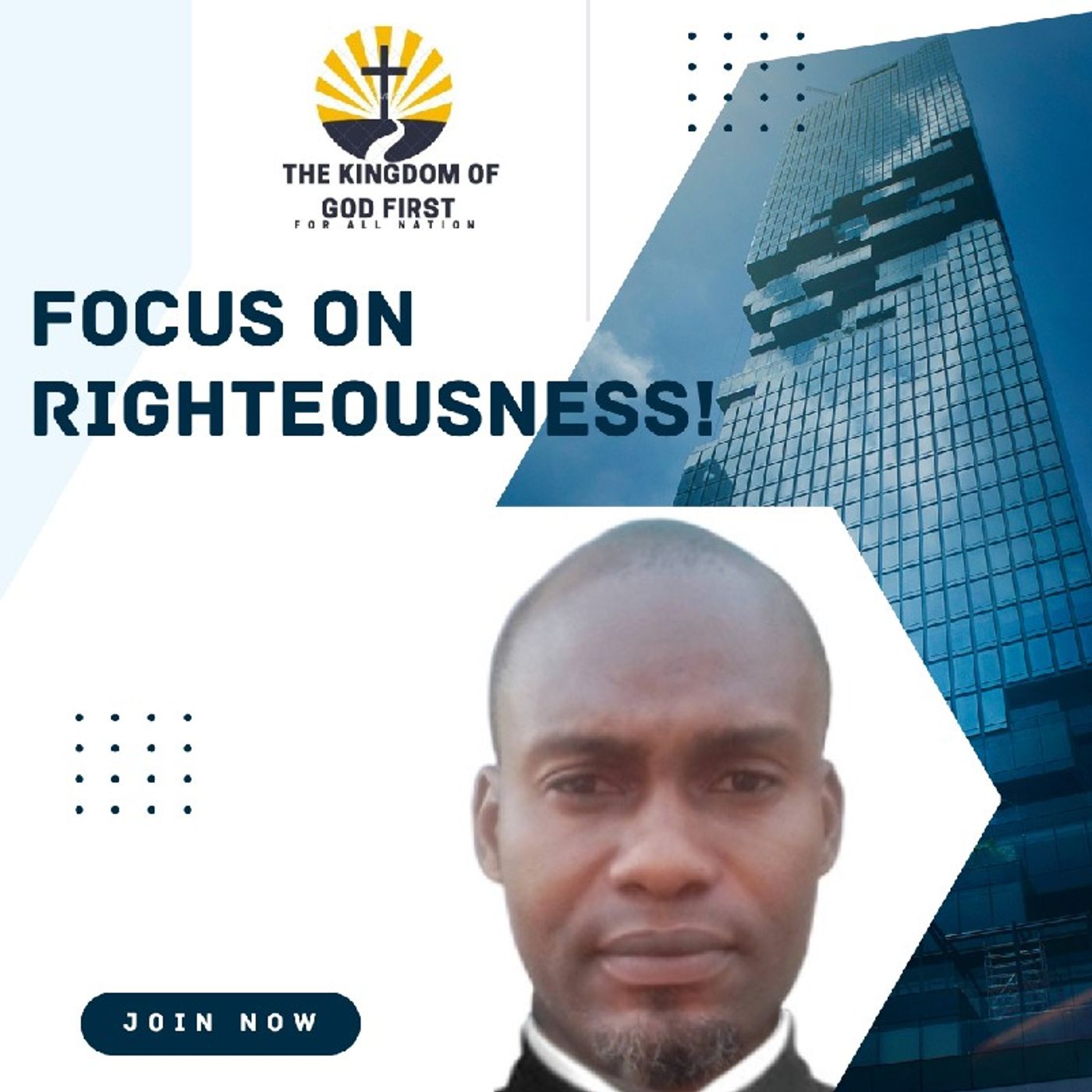 FOCUS ON RIGHTEOUSNESS!