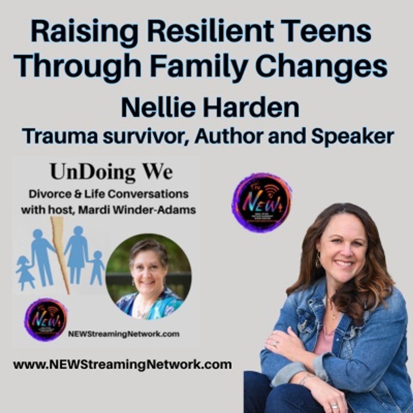 Raising Resilient Teens Through Family Changes - Nellie Harden episode artwork