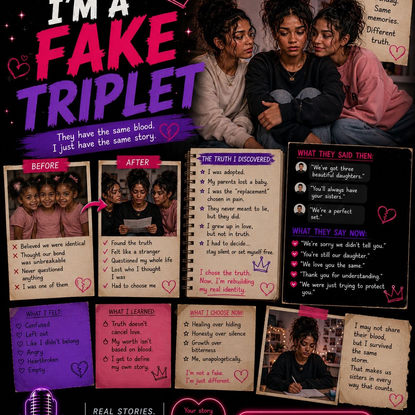 I'm a Fake Triplet|Like and subscribe💕 episode artwork