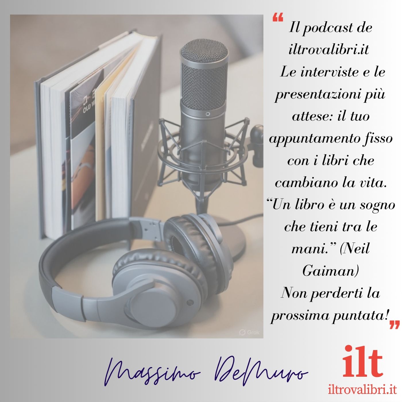 iltrovalibri le interviste di Massimo DeMuro.