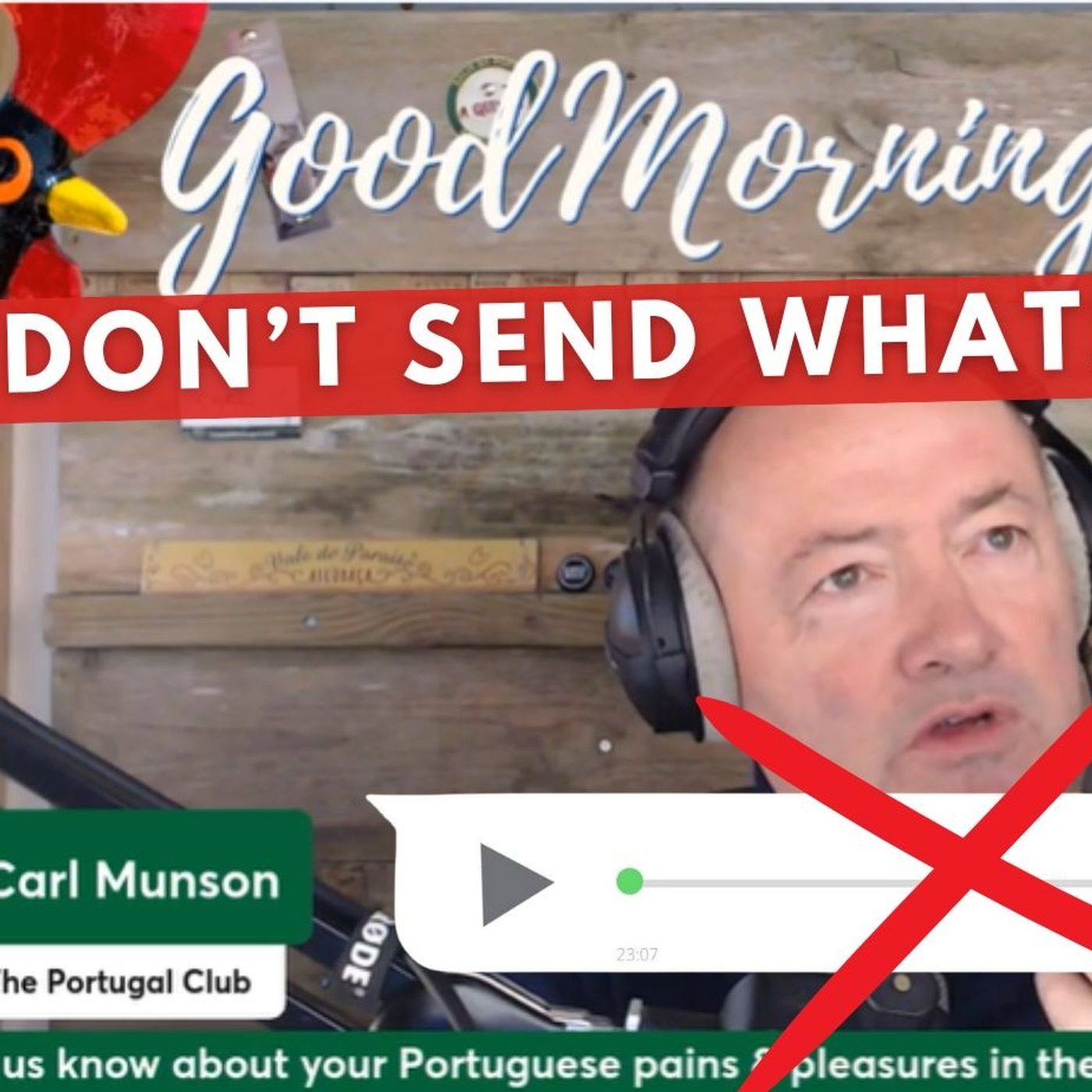 PLEASE DON'T Send Me WhatsApp AUDIO Messages (Unless It's A Jingle!) #whatsapp #audio #podcast