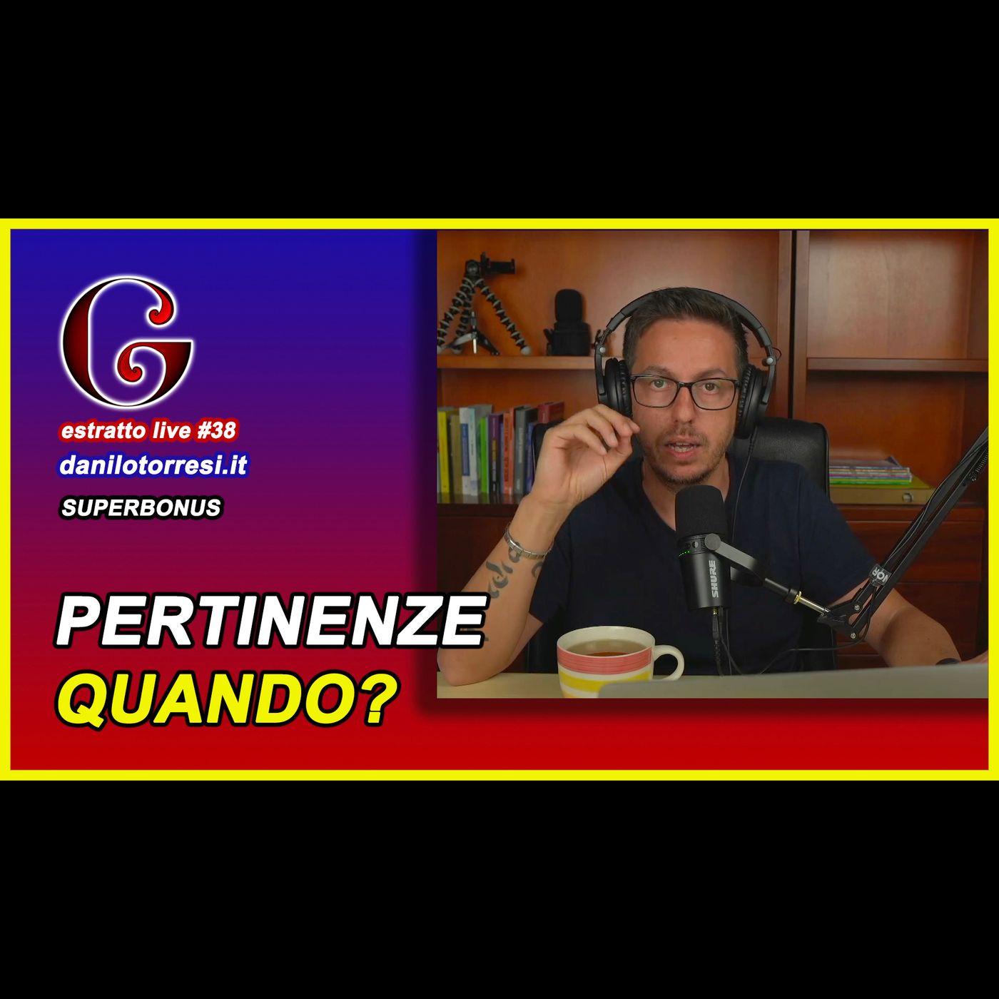 🟡 SUPERBONUS 110 come dimostro che sono pertinenze? - estratto live #38 episode artwork