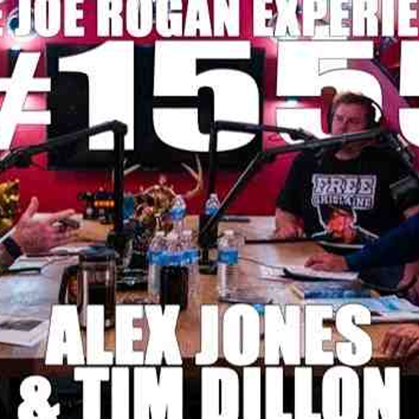 Joe Rogan Experience _1555 - Alex Jones _ Tim Dillon episode artwork