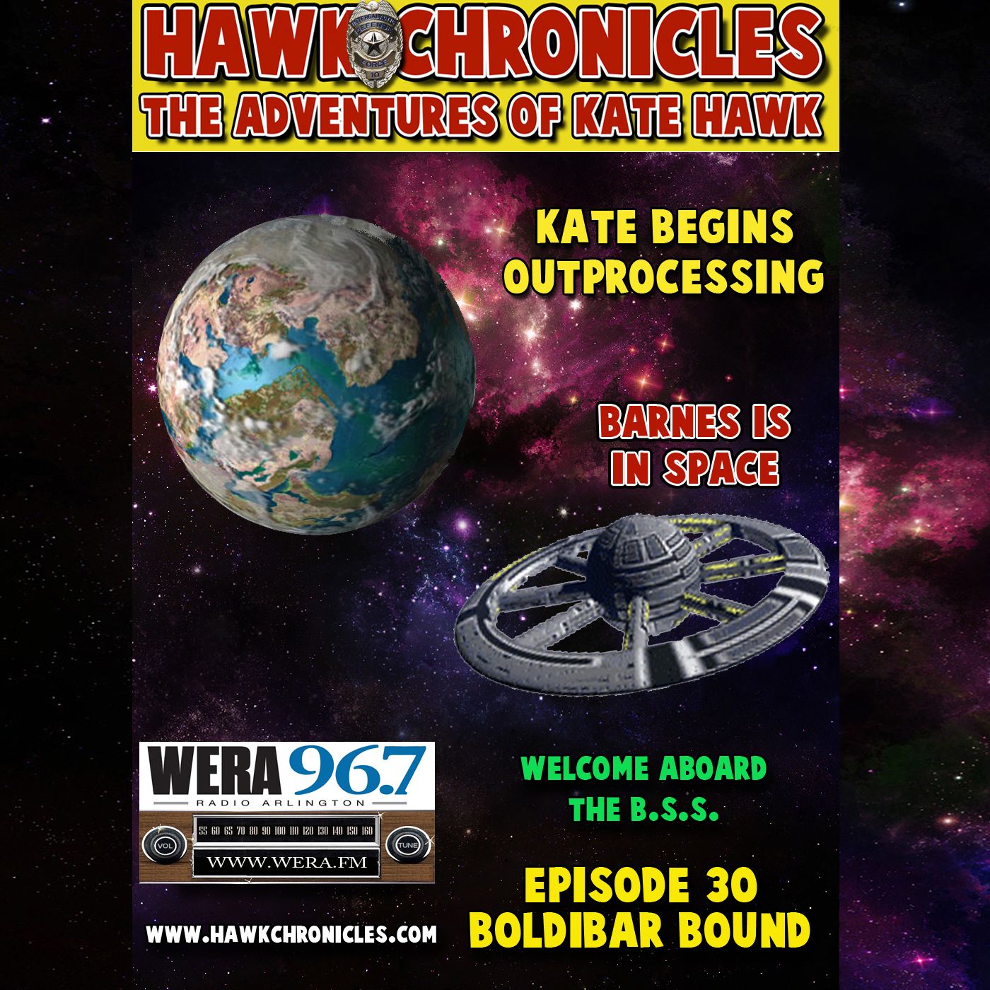 Episode 30 Hawk Chronicles "Boldibar Bound" episode artwork