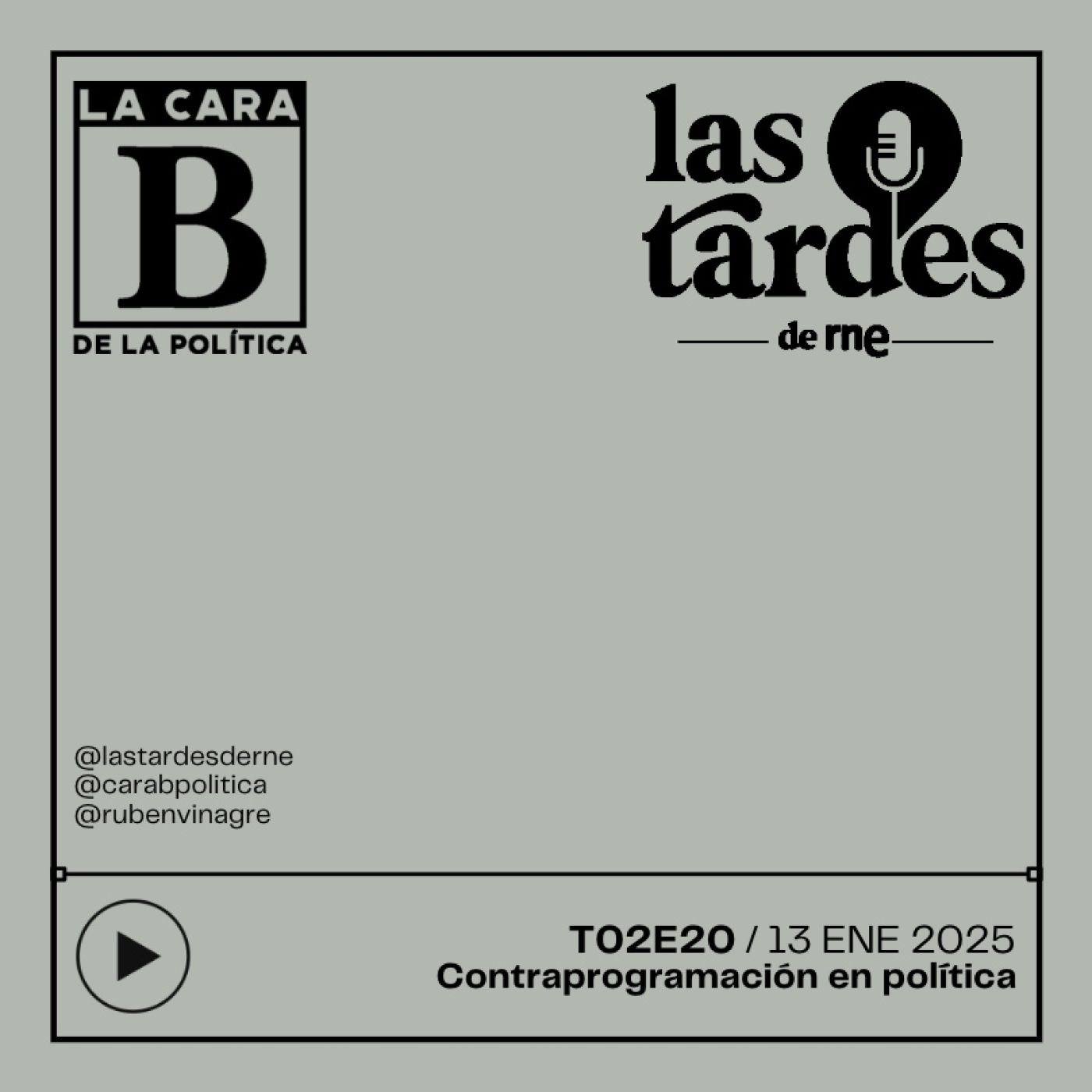 La Cara B de la Política (Las Tardes de RNE)
