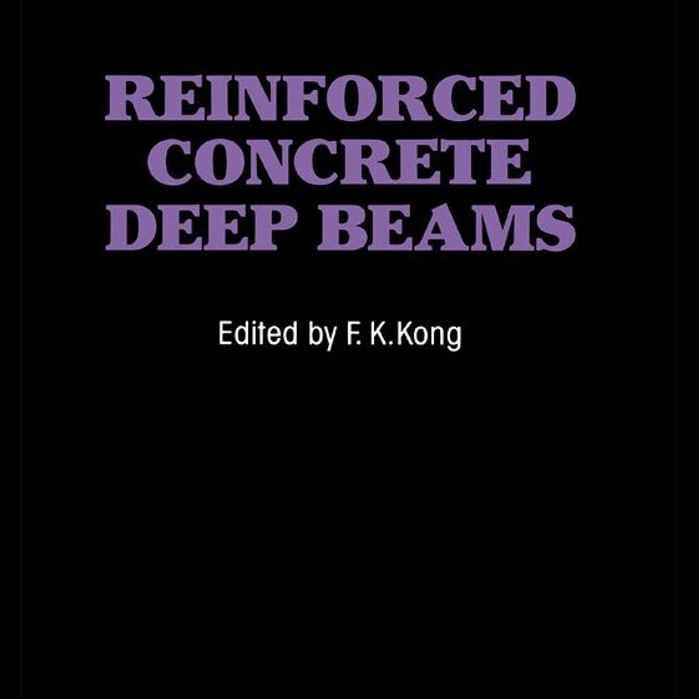 Reinforced Concrete Deep Beams episode artwork
