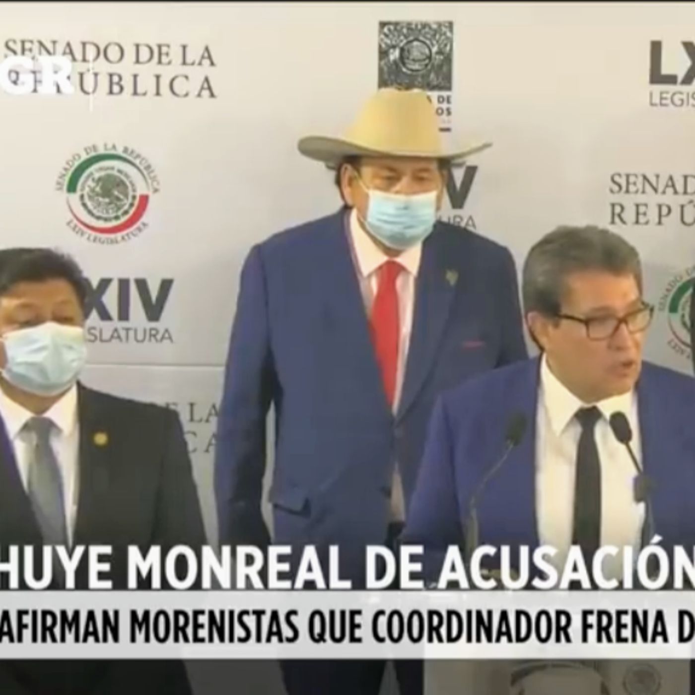 "PORQUIRIO" MUÑOZ LEDO ES LA CORTINA OPACA DE MORENA QUE BLOQUEA LEGISLACIÓN CONTRA PARIENTES CORRUPTOS DE AMLO.