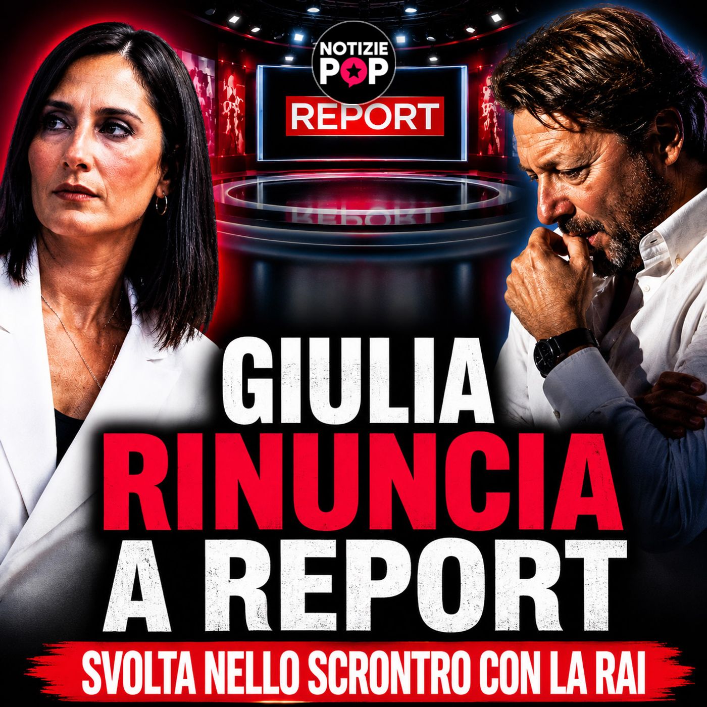 Report, Giulia Presutti rinuncia alla conduzione: svolta nello scontro con la Rai episode artwork