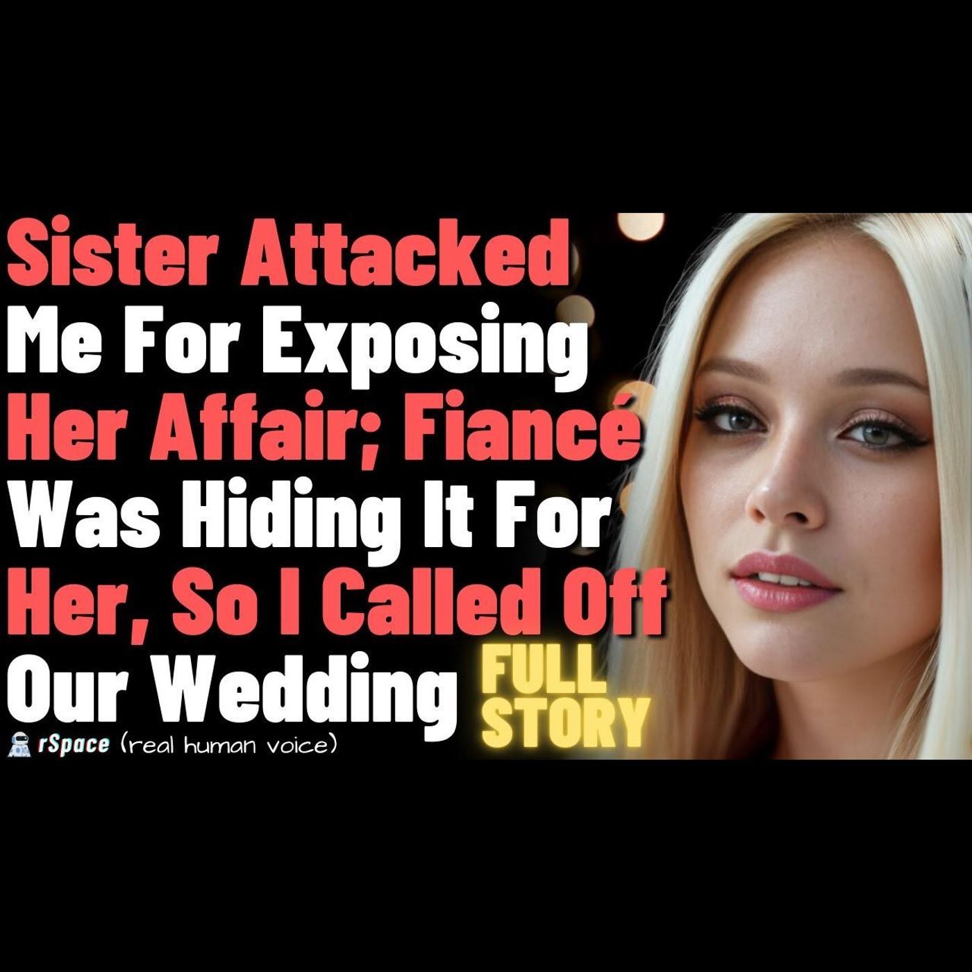 Sister Attacked Me For Exposing Her Affair & My Fiancée Covered For Her, So I Cancelled Our Wedding episode artwork