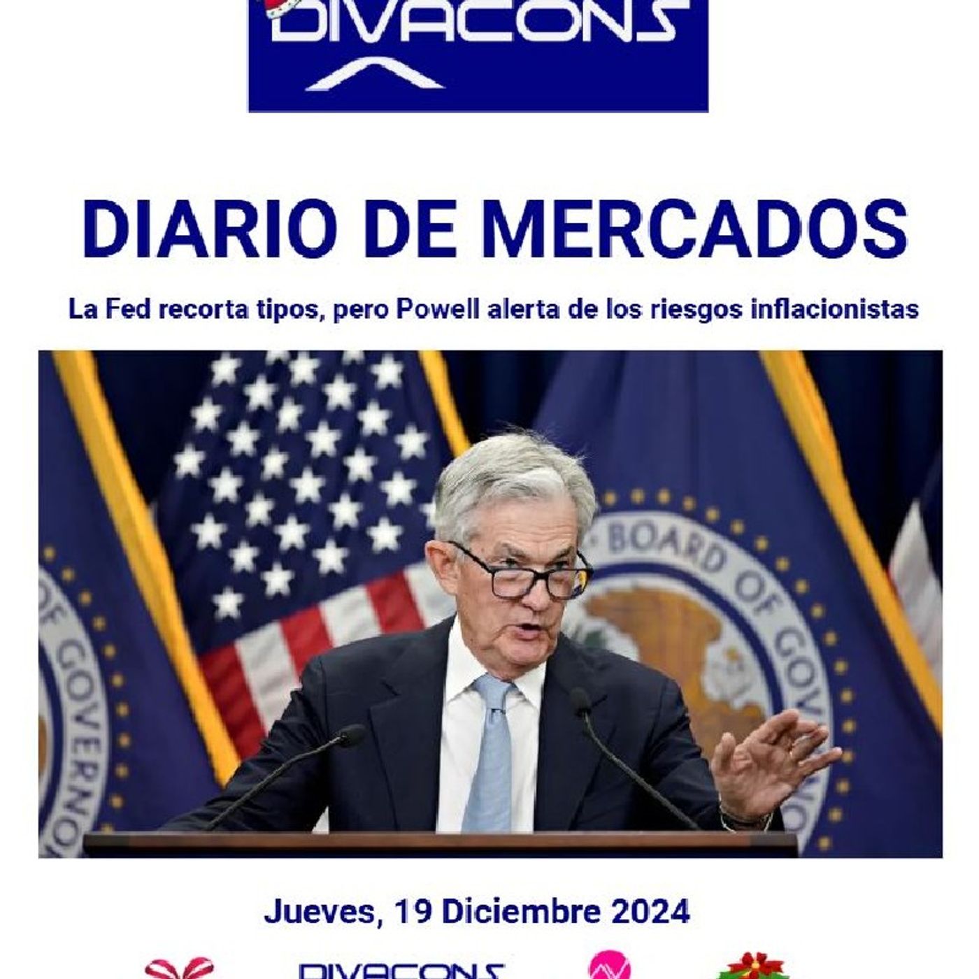 PODCAST PREMIUM DIARIO DE MERCADOS Jueves 19 Dic 2024 episode artwork