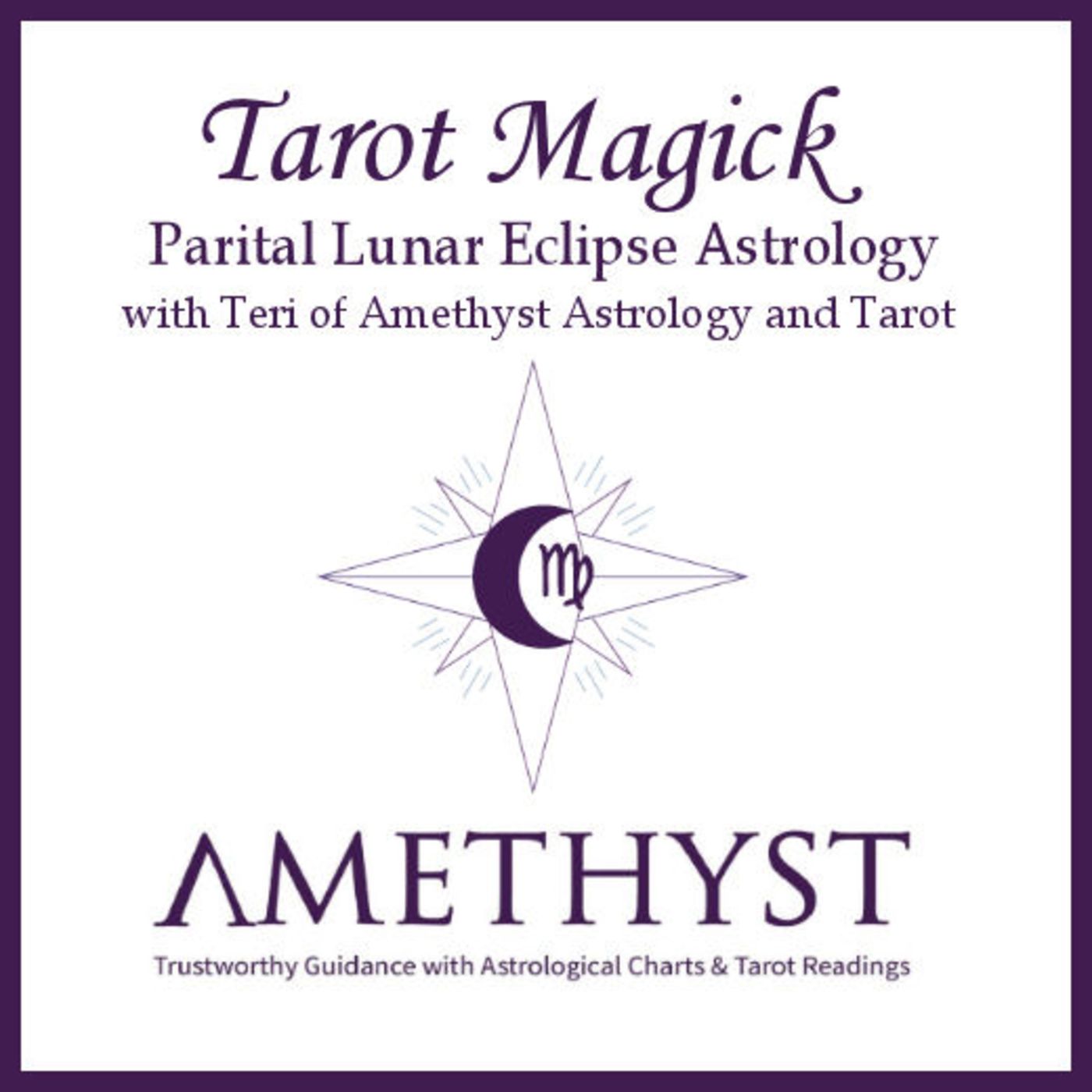 AstroBonus: Teri of Amethyst Astrology & Tarot talks Partial Lunar Eclipse Astrology episode artwork