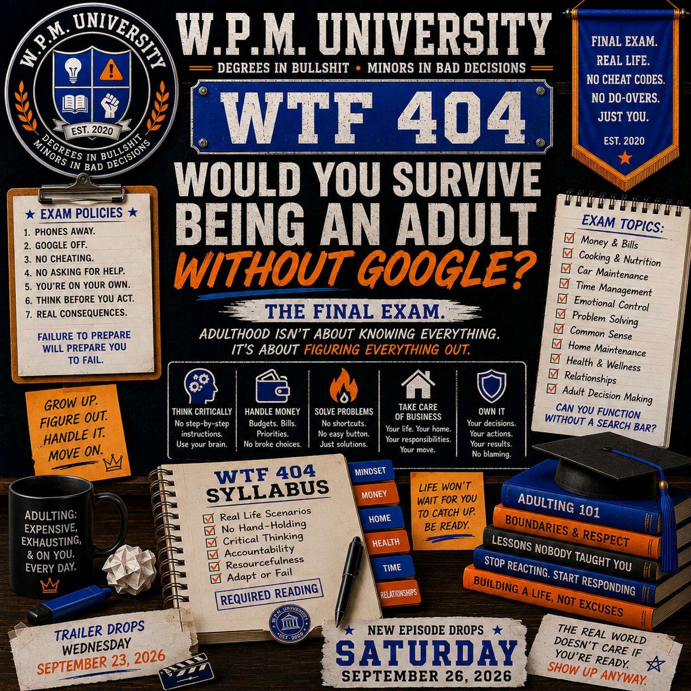 WTF 404 Would You Survive Being An Adult Without Google? episode artwork
