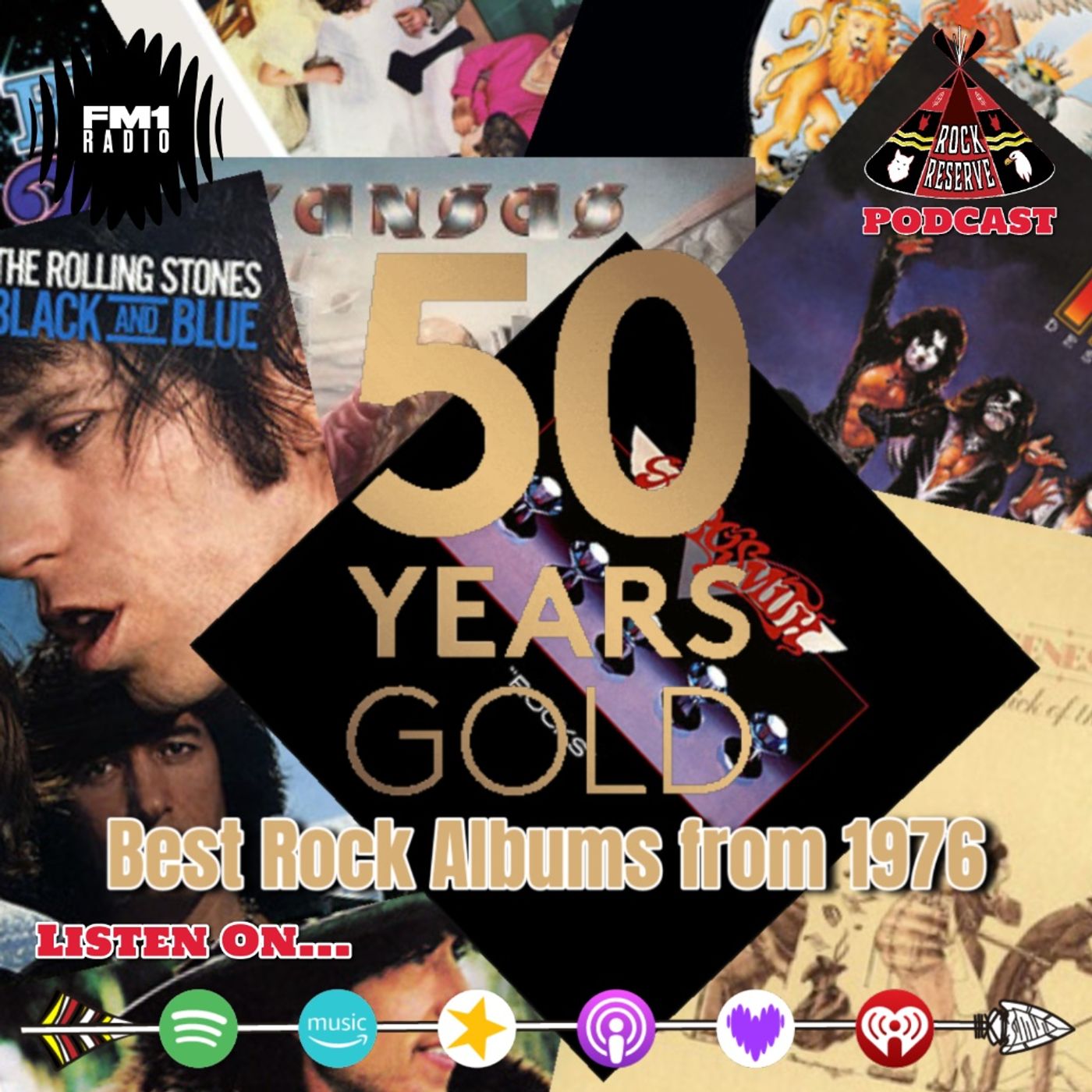 50 Years Gold "Best Rock Albums from 1976"