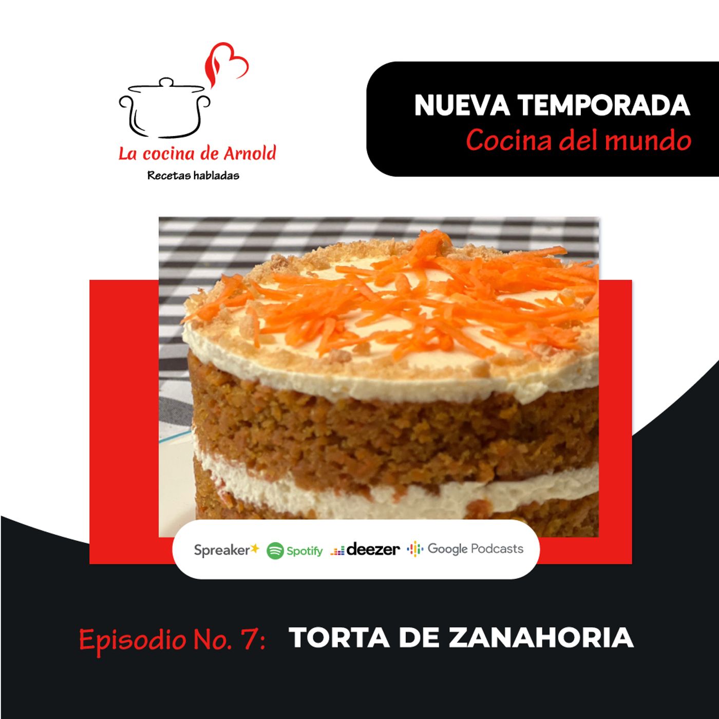 La cocina de Arnold, recetas habladas