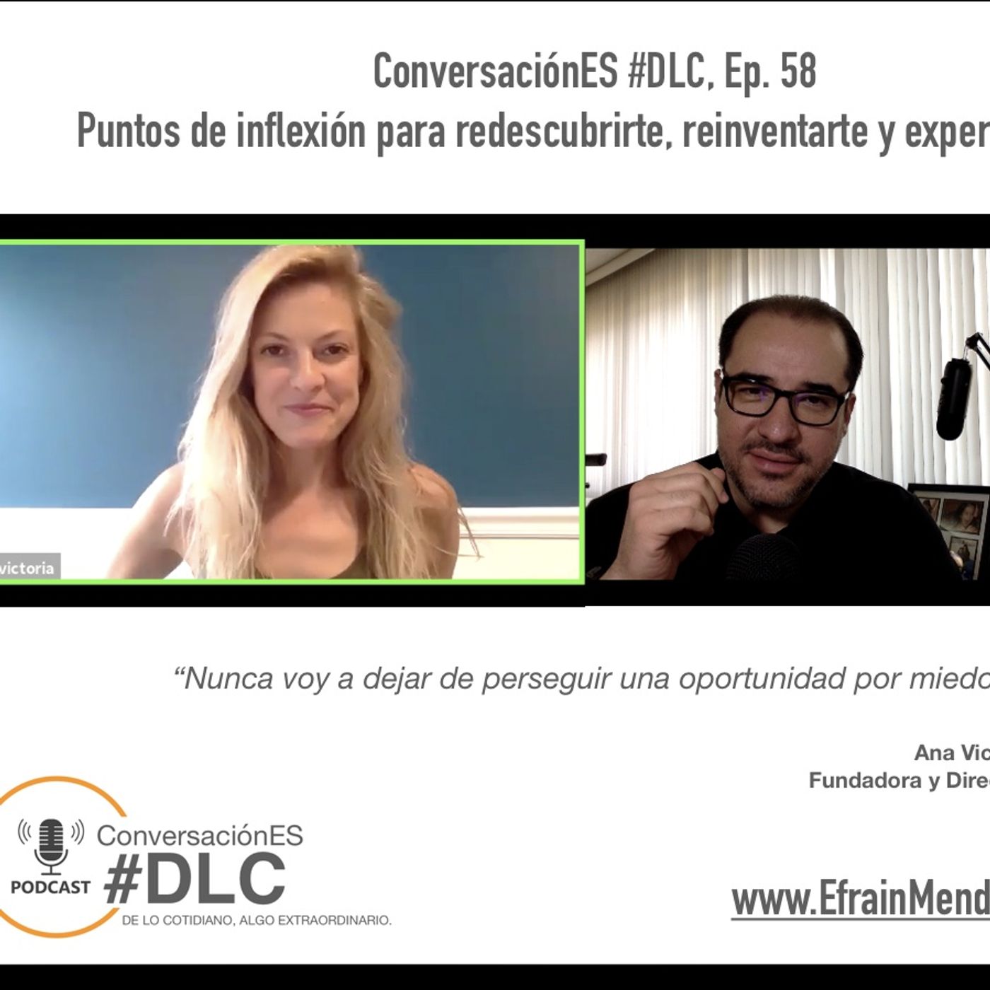 Episodio 58 - ConversaciónES #DLC con Ana Victoria García Álvarez