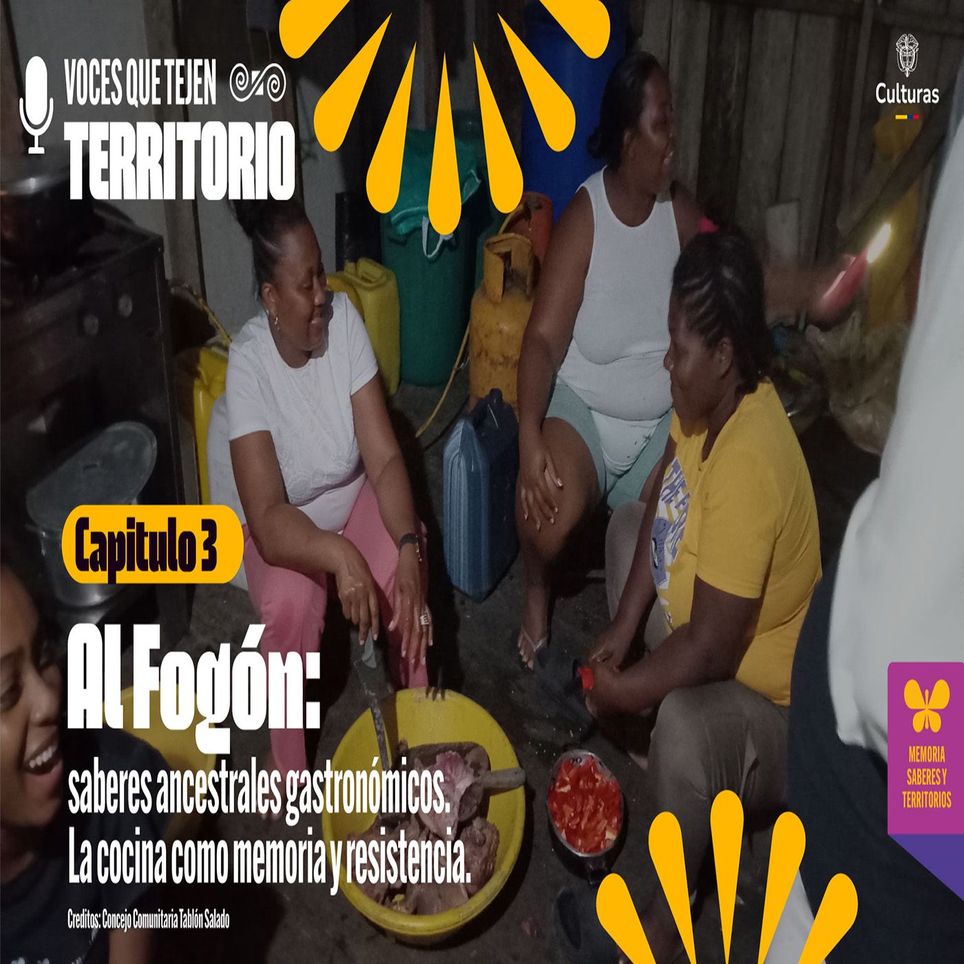 Al Fogón: saberes ancestrales gastronómicos. La cocina como memoria y resistencia episode artwork