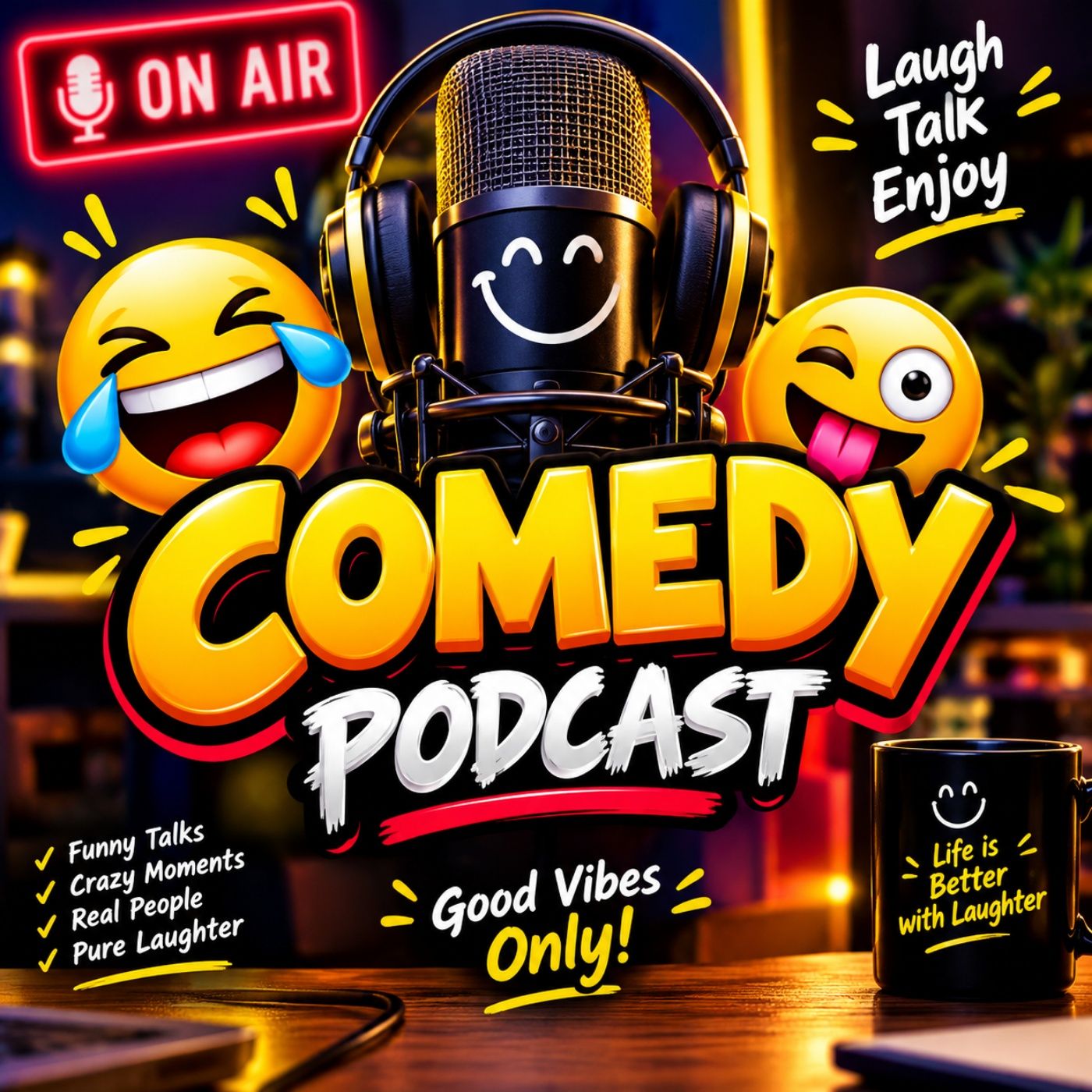 COMEDY podcast artwork