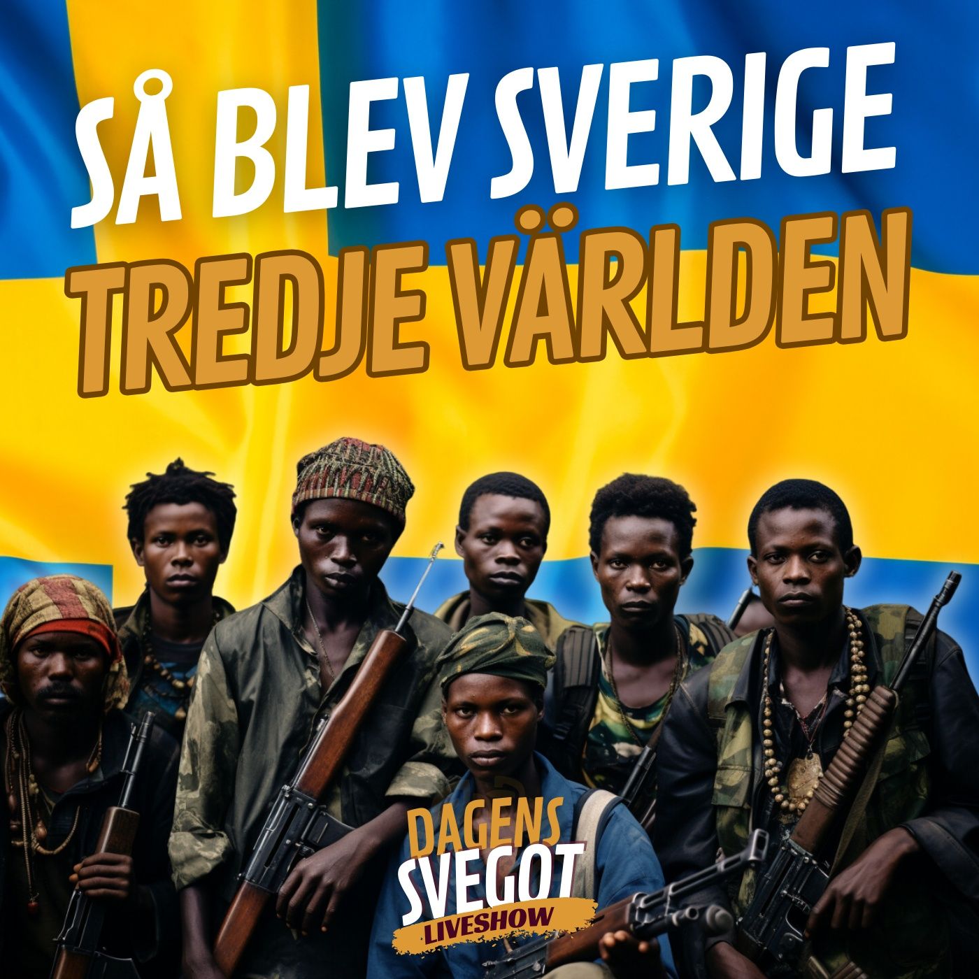 Kusingifte, klankrig och skjutningar: Så blev Sverige tredje världen