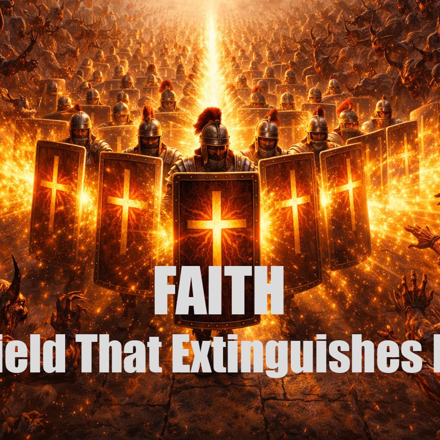 FAITH The Shield that Extinguishes Hellfire - Mike Blume