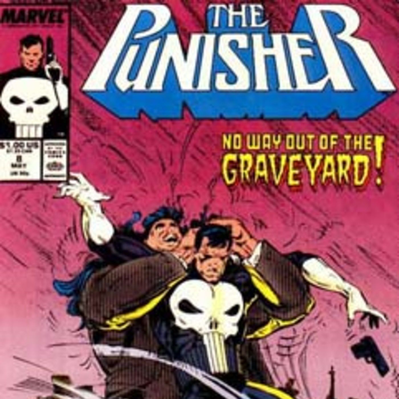 The Source Material War Journal - Episode 5- The Punisher vol. 2 #8 and #9 episode artwork