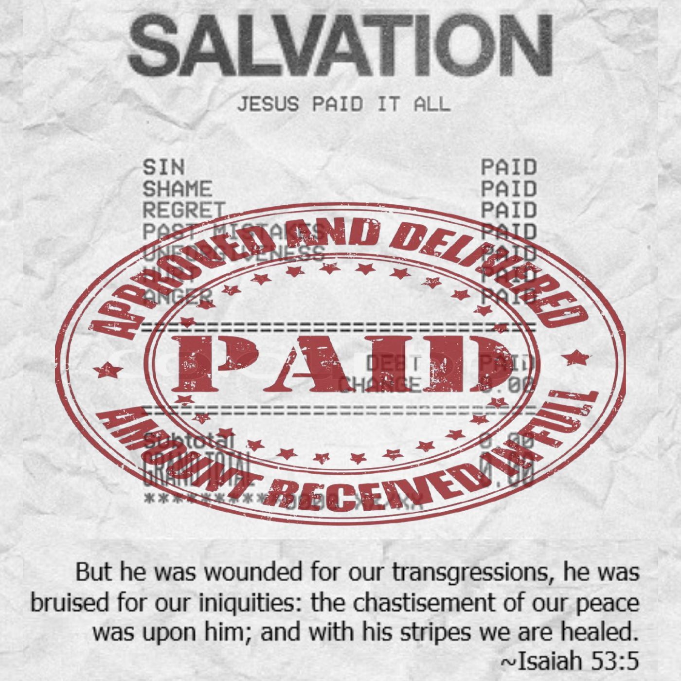 09/21/2025 Sun Am Pastor Jeff Crawley- It's PAID for episode artwork