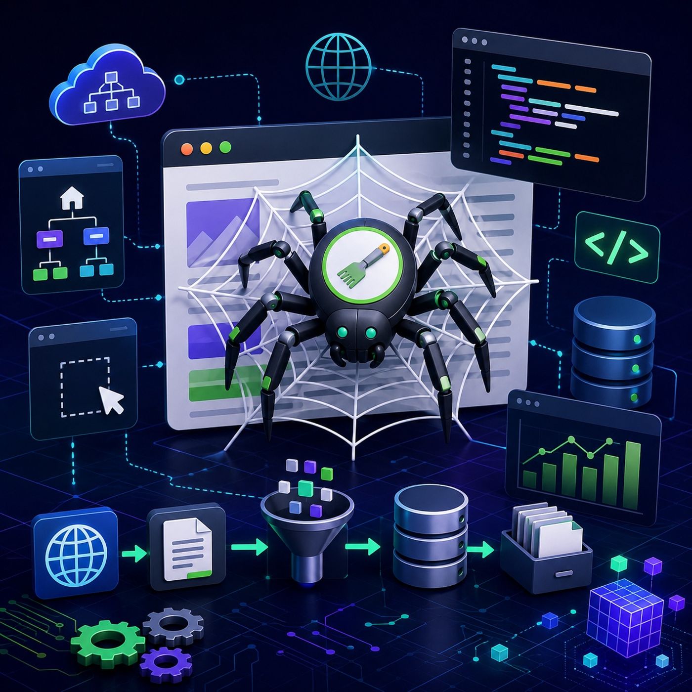 Course 40 - Web Scraping with Python | Episode 6: From Scrapy Framework Foundations to Professional Spiders episode artwork