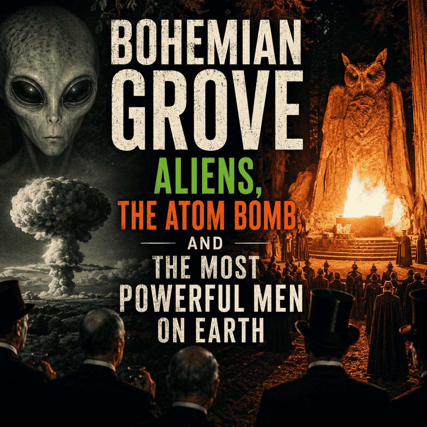 Bohemian Grove: Aliens, the Atom Bomb, and the Most Powerful Men on Earth episode artwork