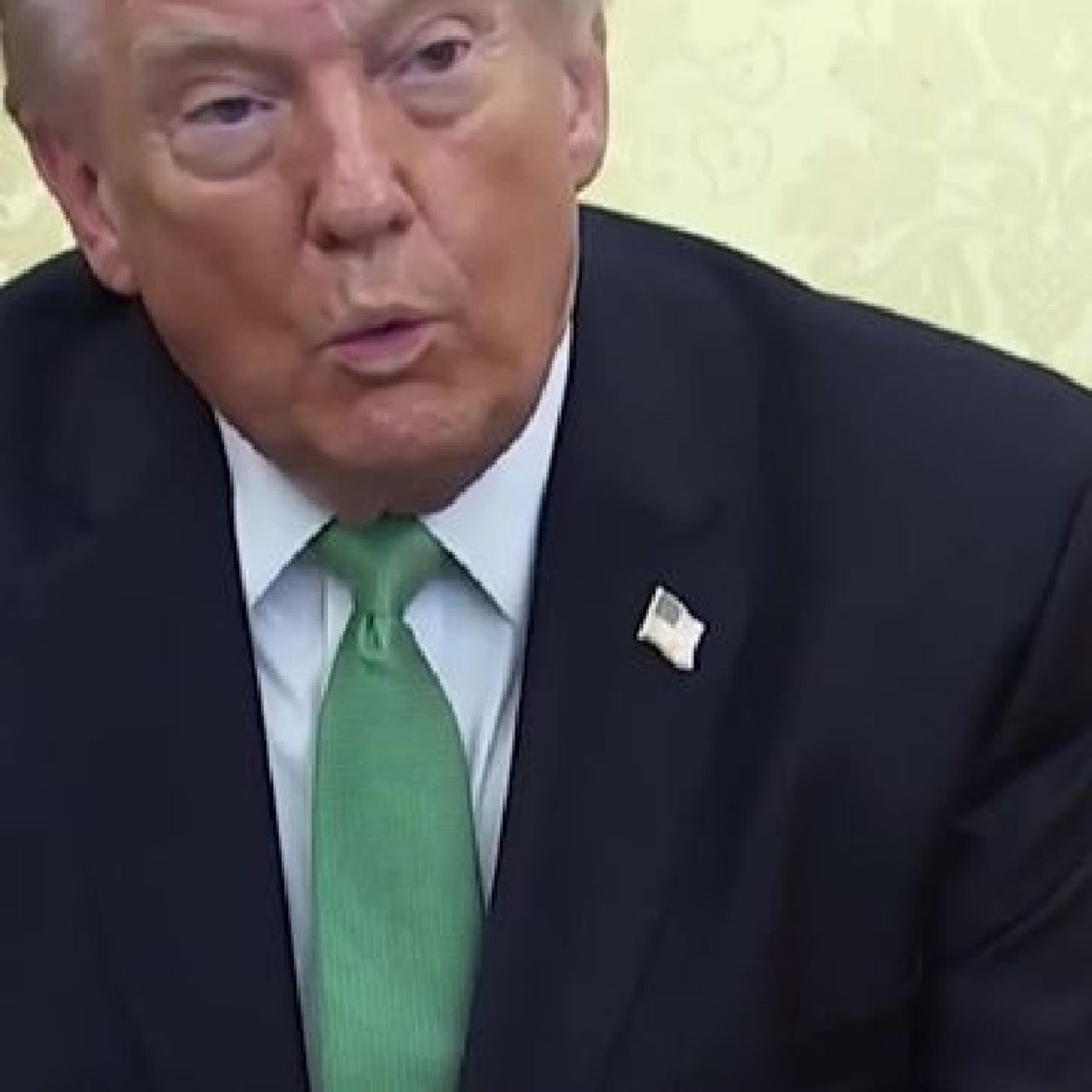 President Trump said the United States was informed by most of its NATO allies that they did not want to get involved with the country's mil episode artwork