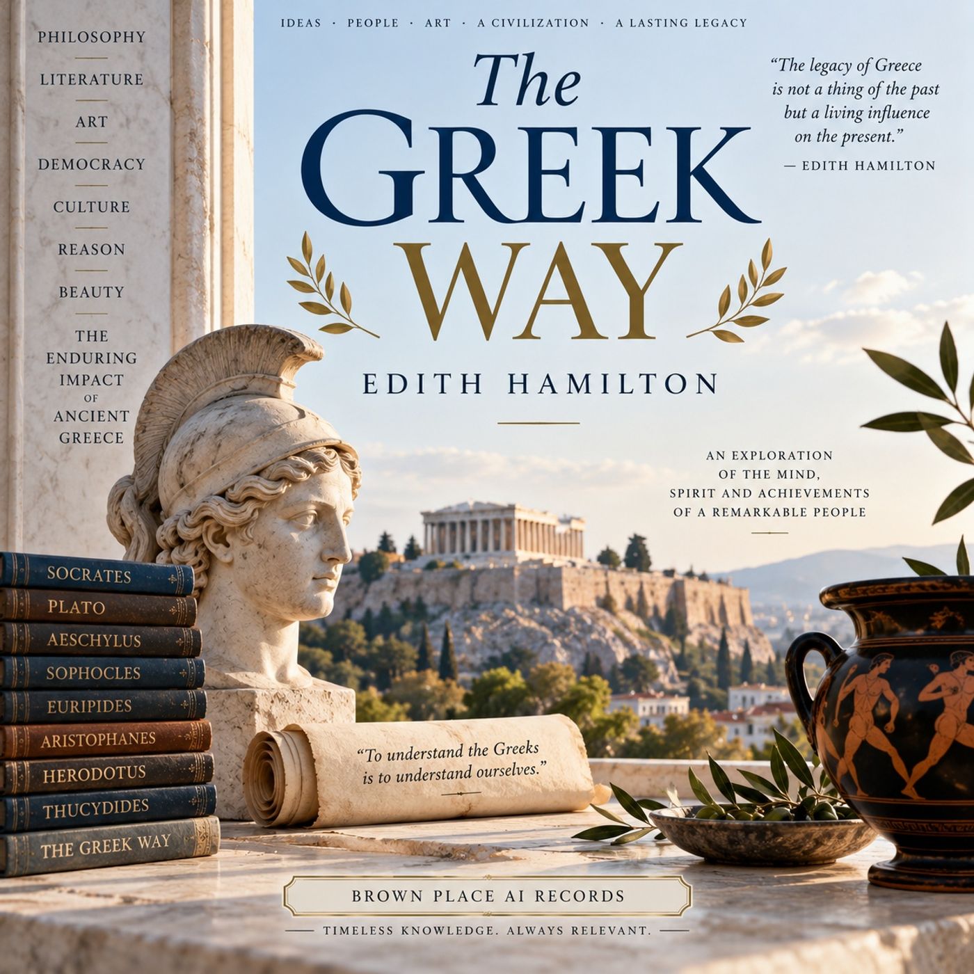 The Greek Way by Edith Hamilton | Ancient Greece, Philosophy, Art & Classical Literature Audiobook Part 1 episode artwork