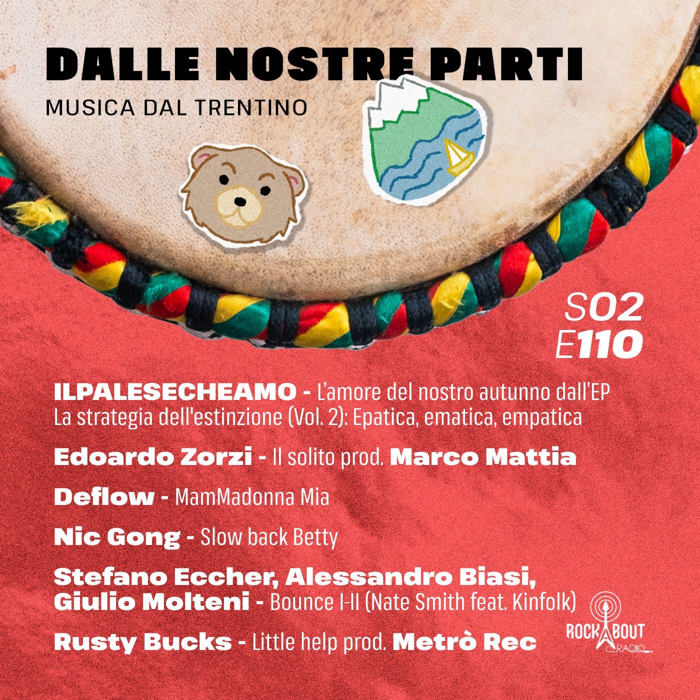 S02E110 - ILPALESECHEAMO, Edoardo Zorzi, Deflow, Nic Gong, Stefano Eccher, Alessandro Biasi, Giulio Molteni e Rusty Bucks episode artwork