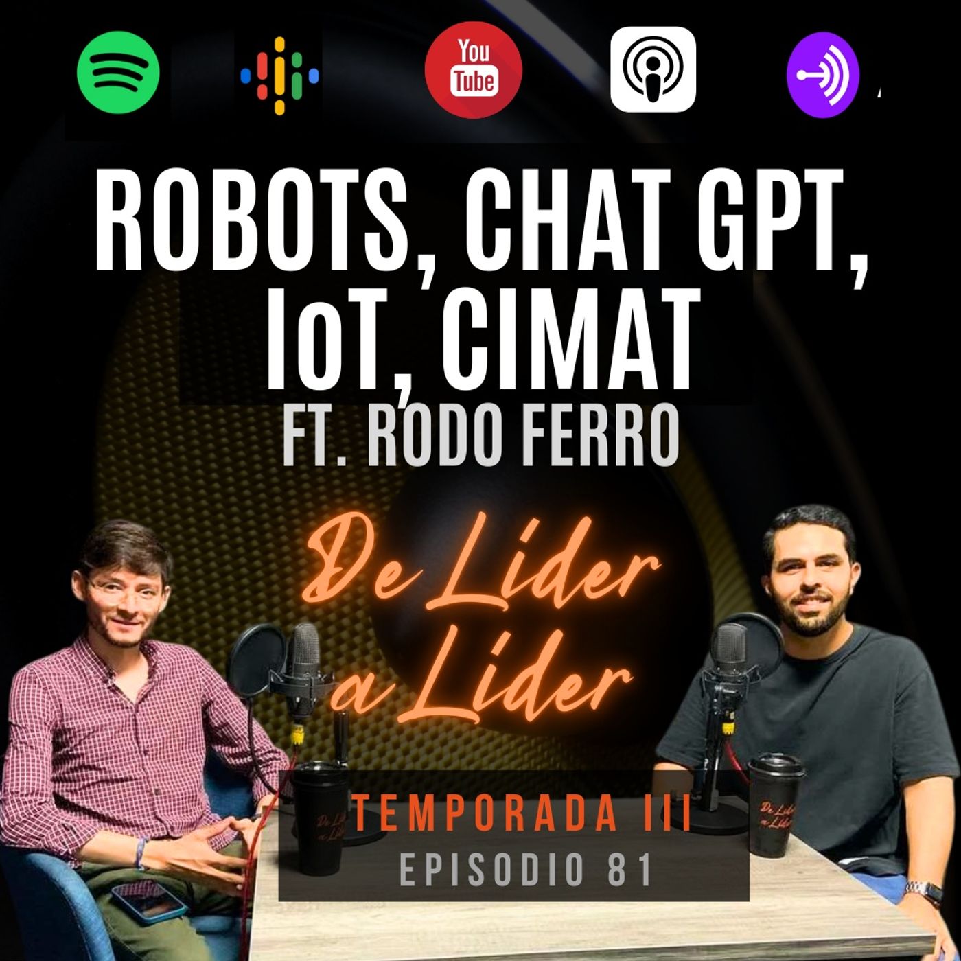 Ep. 81 Rodolfo Ferro | ¿Los robots nos dejarán sin empleo? AI, Chat GPT, CIMAT. Ep. 81 Rodolfo Ferro | ¿Los robots nos dejarán sin empleo? AI, Chat GPT, CIMAT.