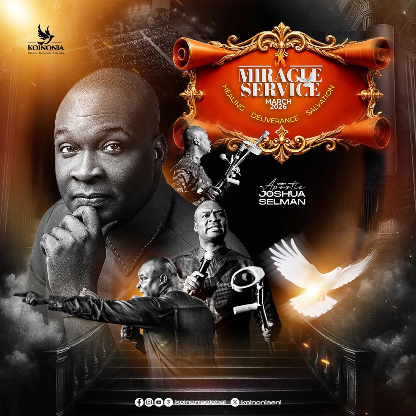MARCH 2026 MIRACLE SERVICE WITH APOSTLE JOSHUA SELMAN